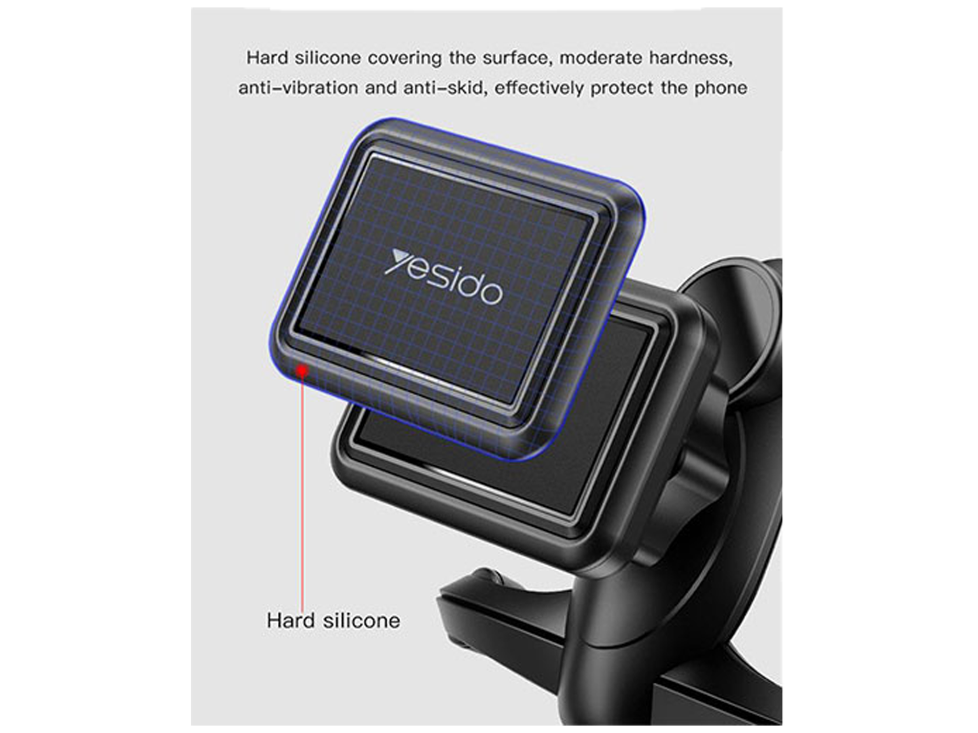 YESIDO C95 Magnetic Air Outlet Barb Bracket Universal Car Mount - Best Prices