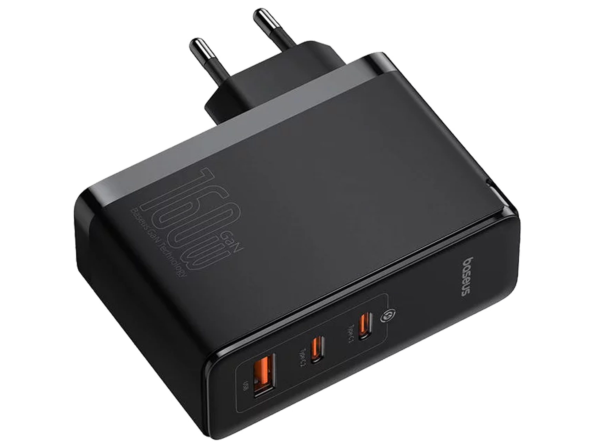 OS-Baseus GaN5 Pro Digital Fast Charger 160W With Superior Series Fast Charging Data Cable Type-C to Type-C 240W - Best Prices