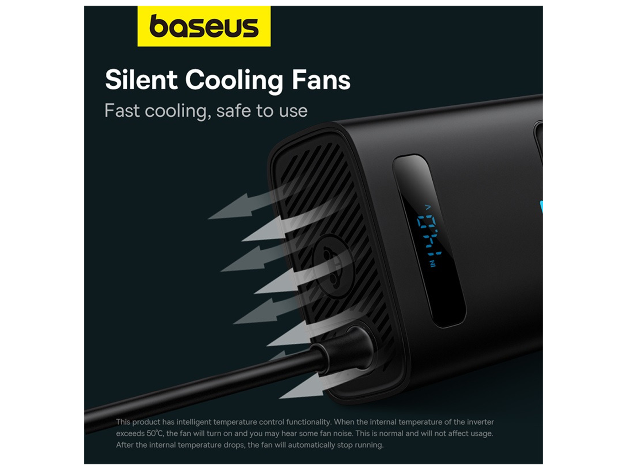 بيسوس محول طاقة برو 150واط (220V CN/EU) - أفضل سعر