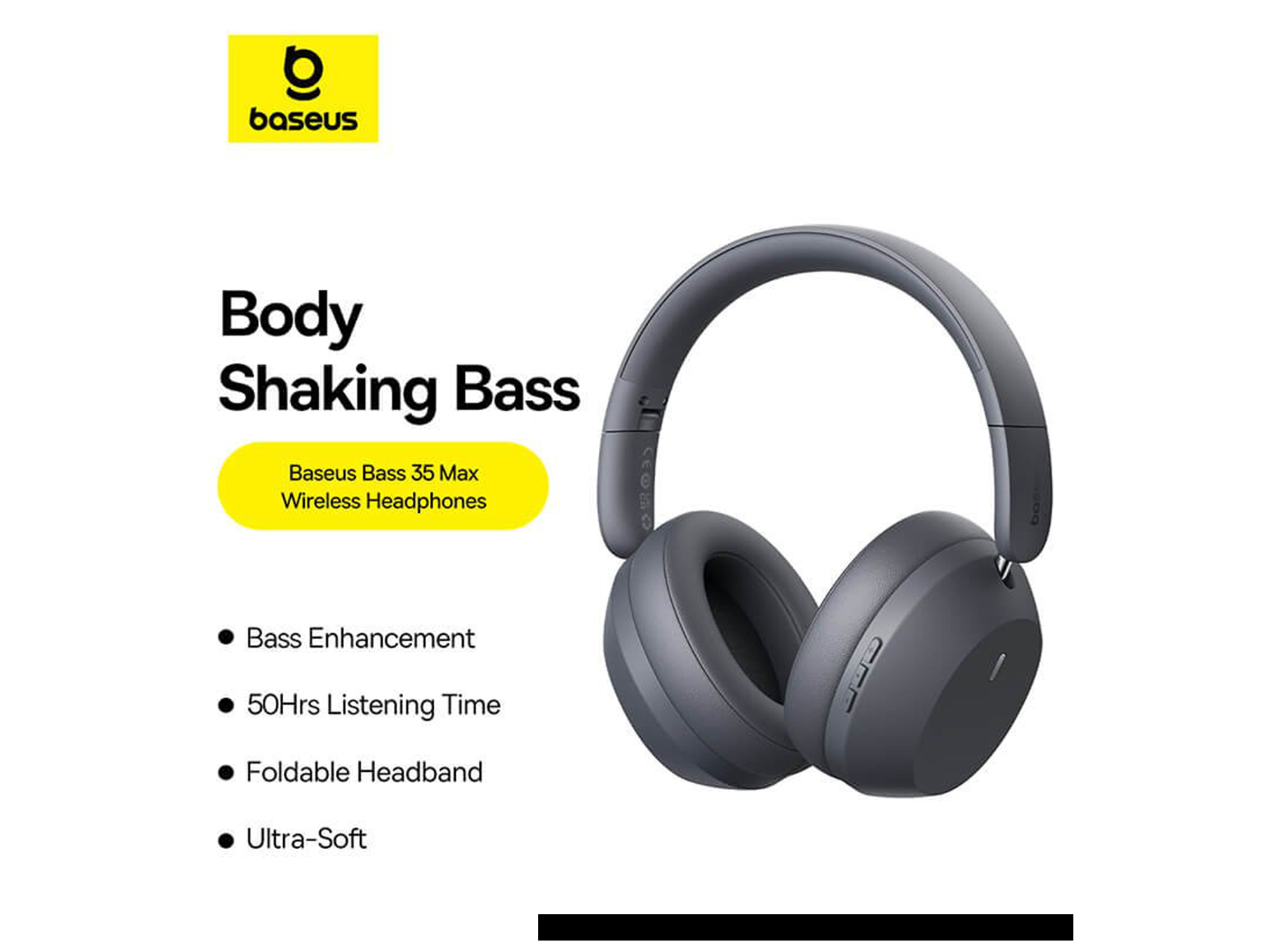 بيسوس Bass 35 Max سماعات لاسلكية - أفضل سعر