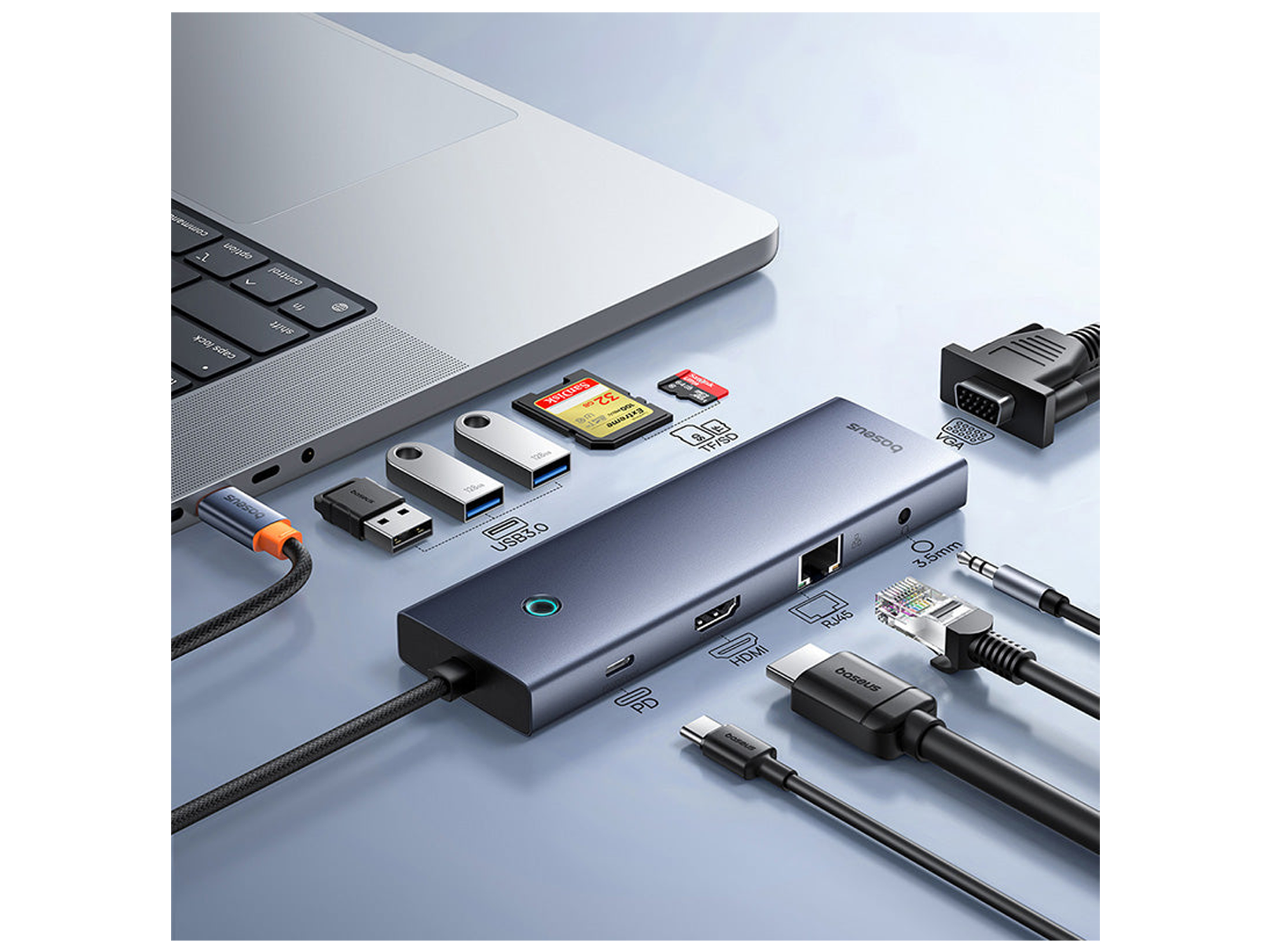 بيسوس UltraJoy Series موزع 10 منافذ - أفضل سعر