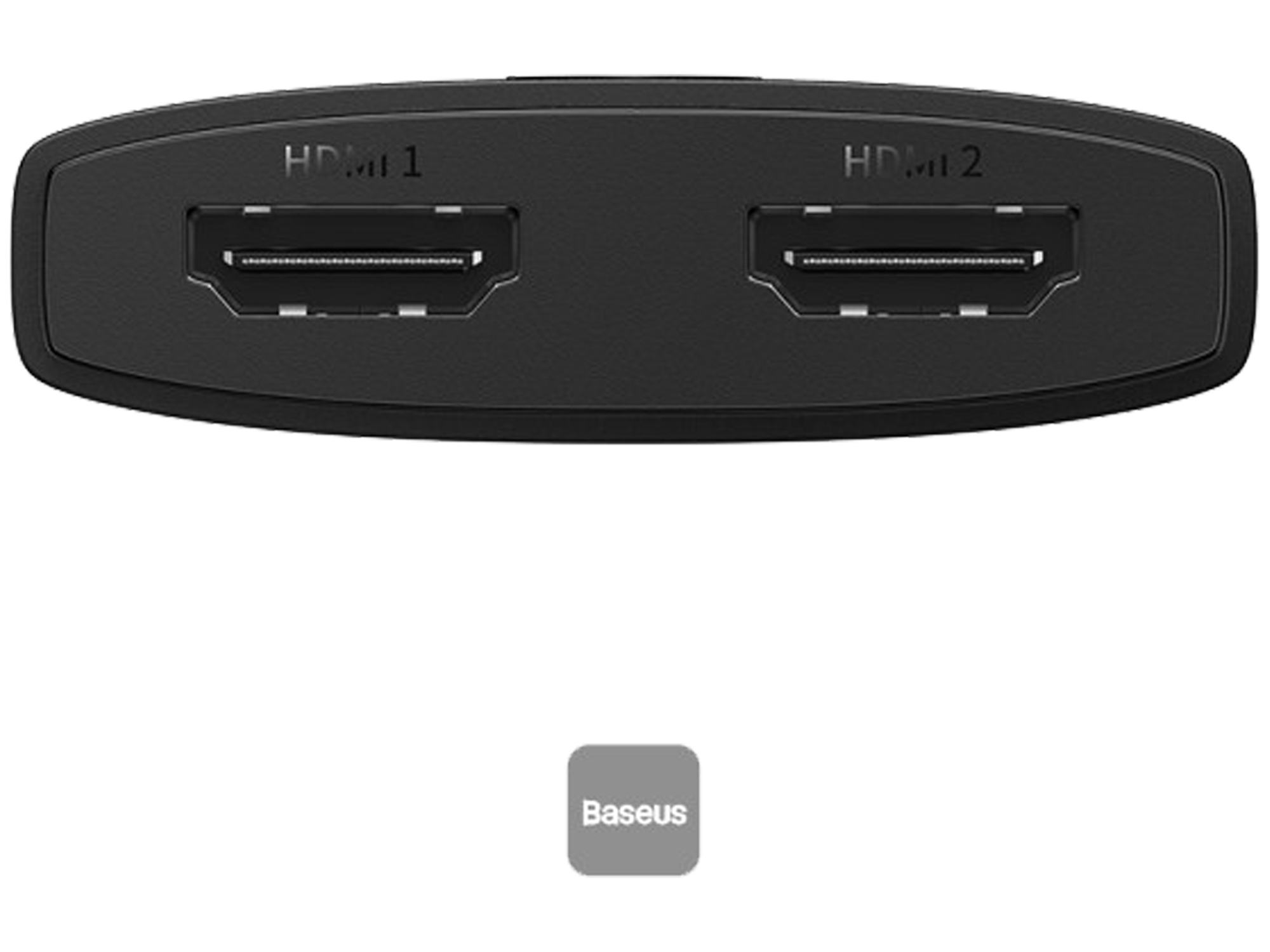 بيسوس AirJoy Series  مفتاح HDMI ثنائي الاتجاه 2 في 1 مع كابل بطول 1 متر - أفضل سعر