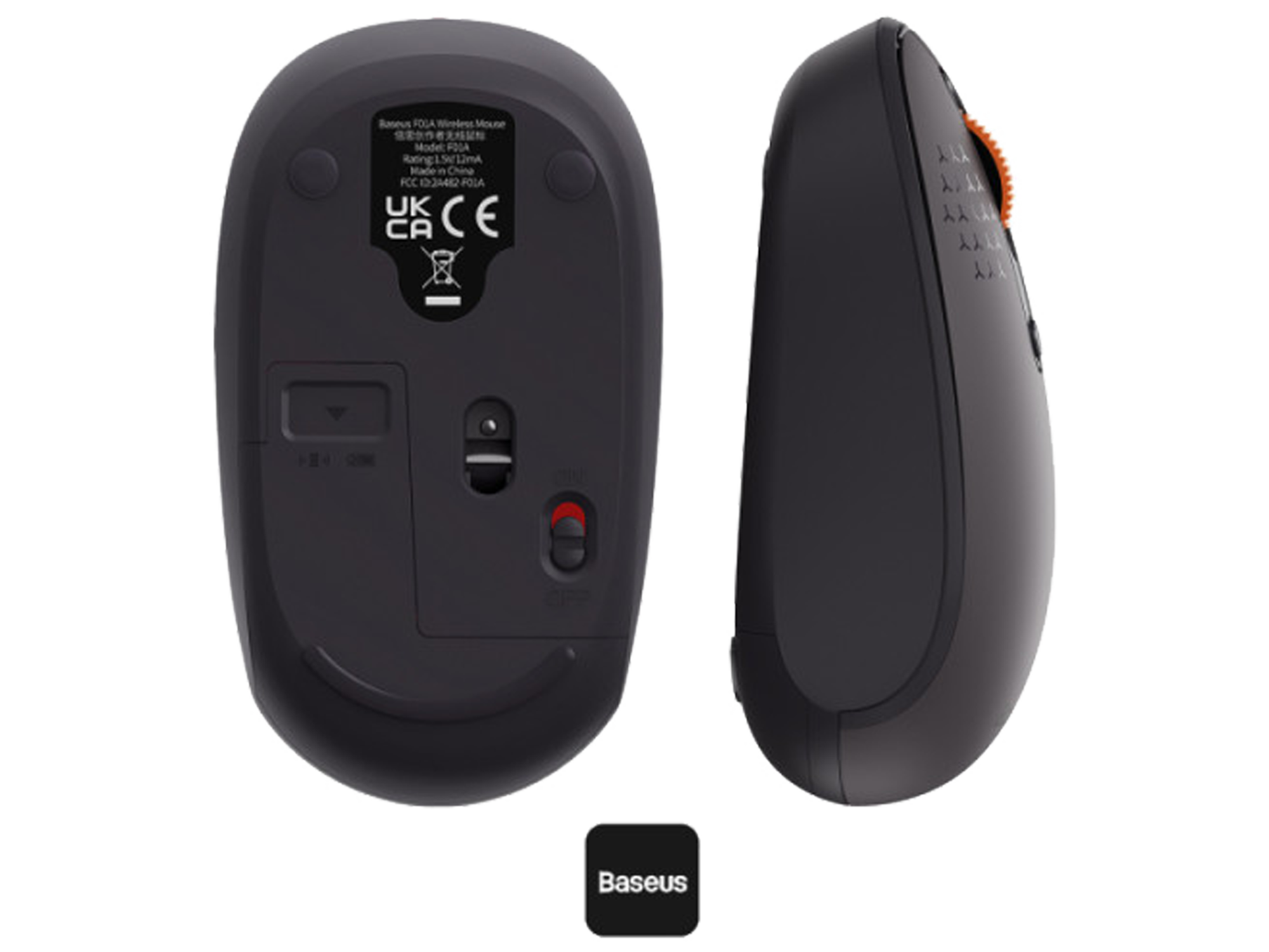 بيسوس F01B Tri-Mode ماوس لاسلكي - أفضل سعر