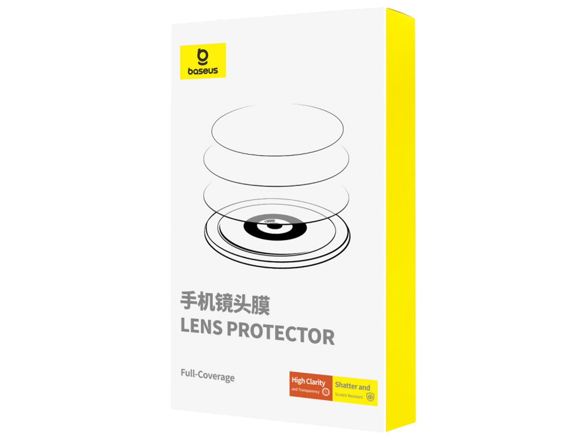 Baseus Crystal Series Lens Protector, Ip 16 & 16 Plus, Transparent - Best Prices