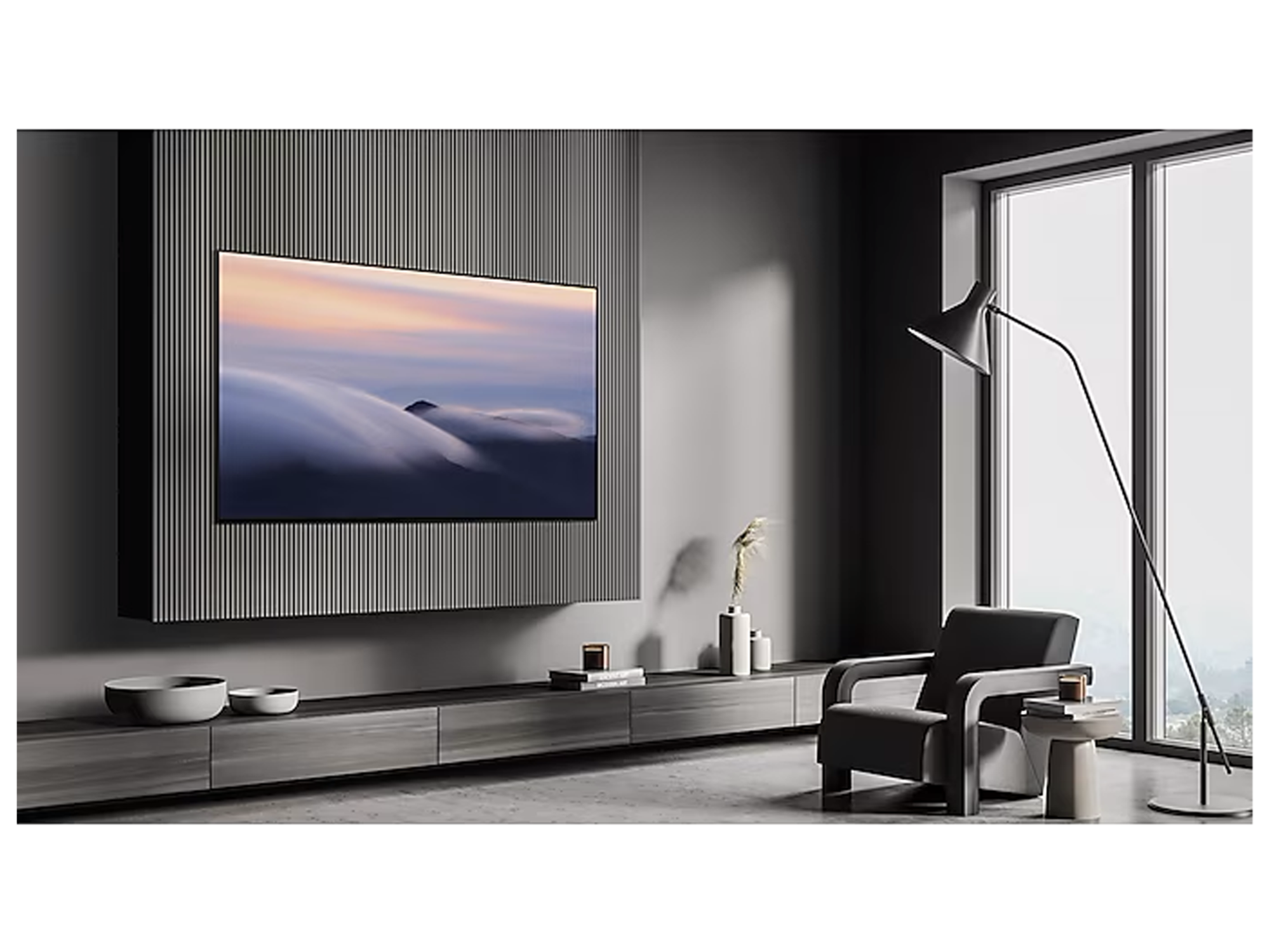 سامسونج تلفزيون ذكي OLED طراز S90D بنظام تشغيل Tizen OS حجم 77 بوصة - أفضل سعر