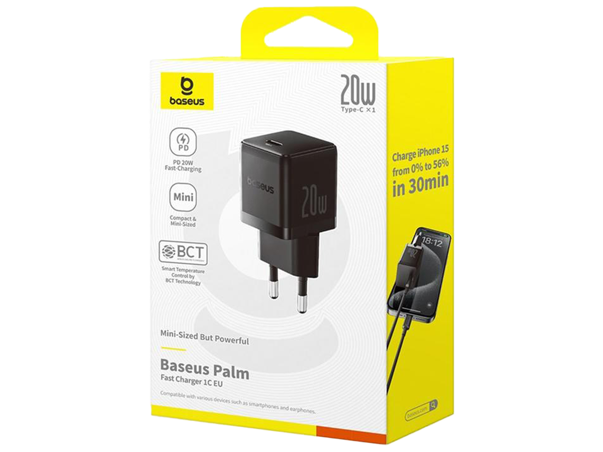 بيسوس Palm 1C EU شاحن سريع بقوة 20واط - أفضل سعر