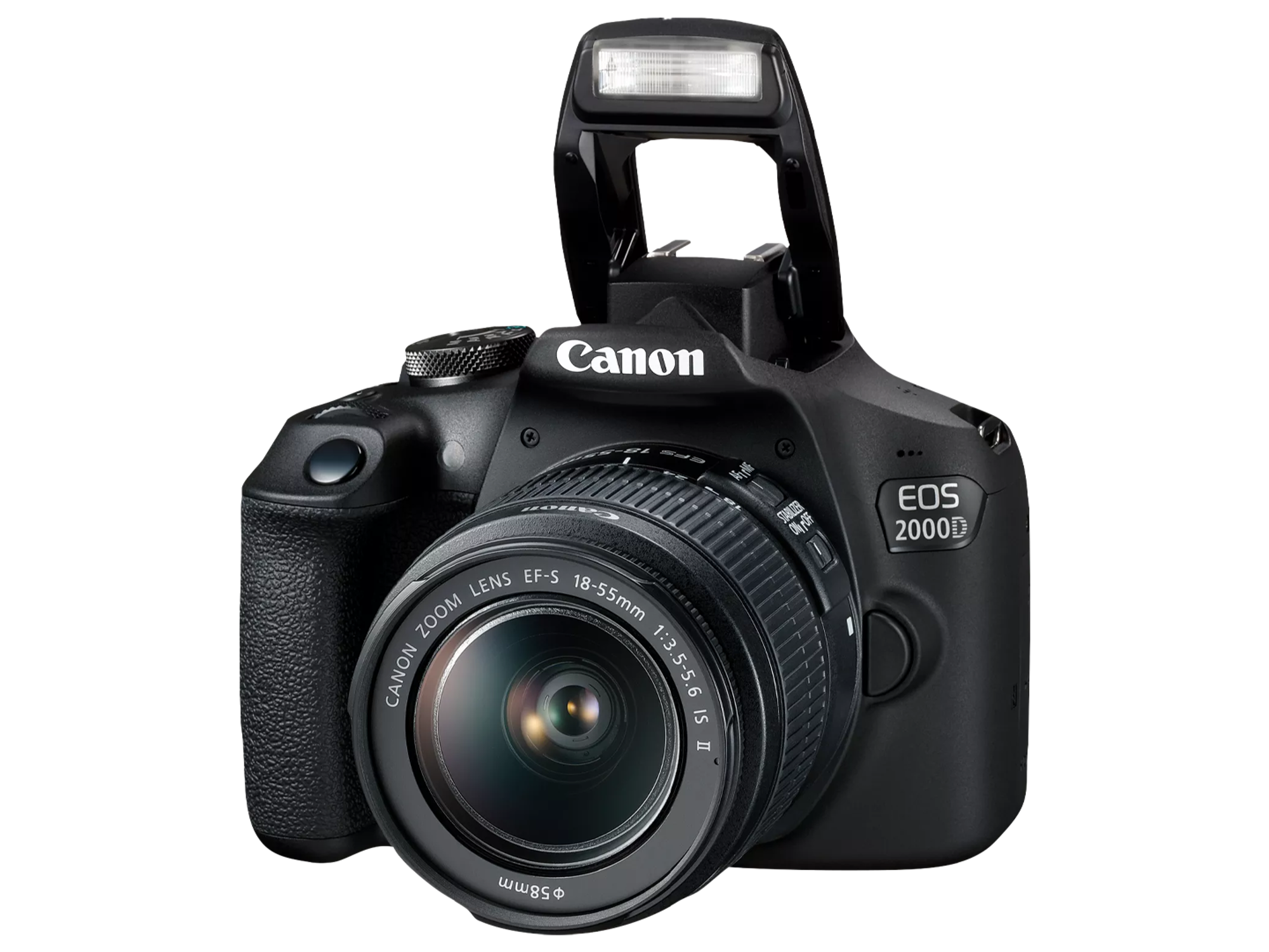 كانون EOS 2000D كاميرا مع عدسه  EF-S 18-55mm IS II Lens - أفضل سعر