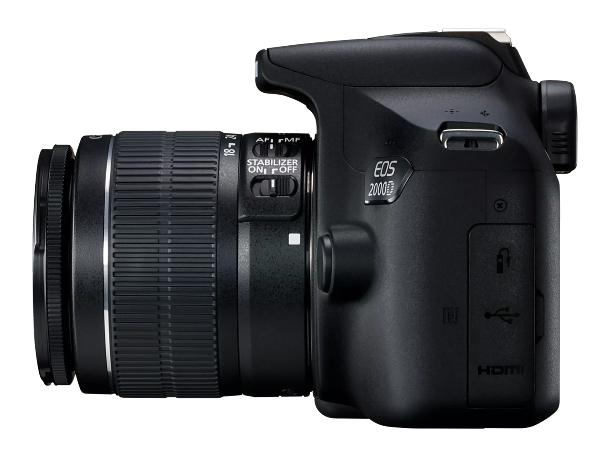 كانون EOS 2000D كاميرا مع عدسه  EF-S 18-55mm IS II Lens - أفضل سعر