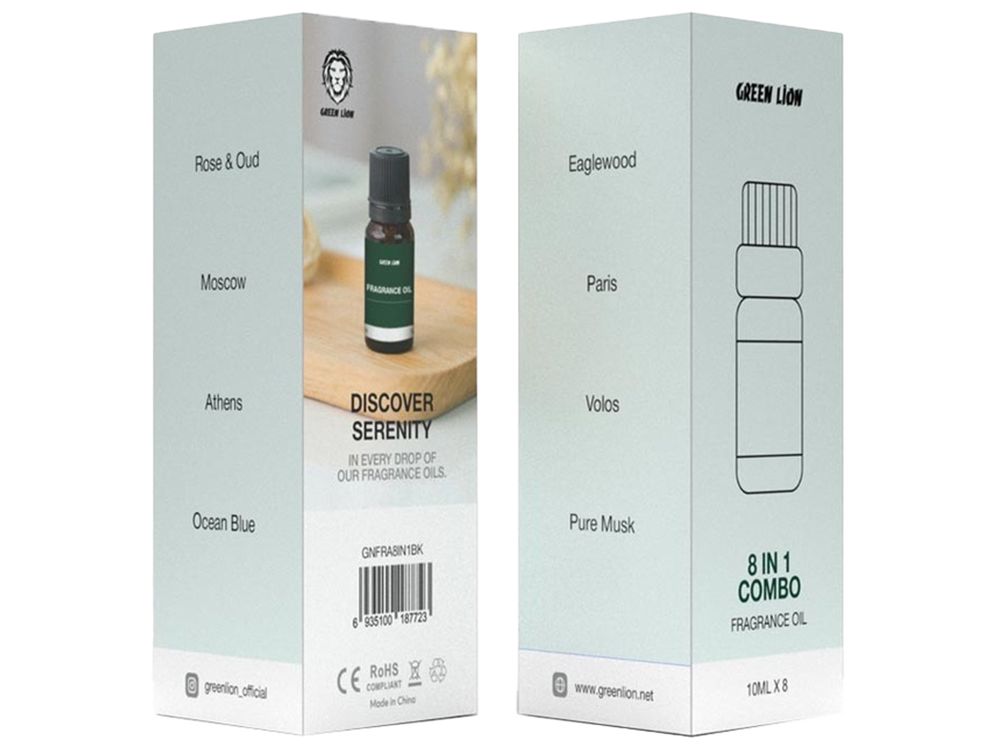 Green Lion 8 IN 1 COMBO Fragrance Set - Best Prices