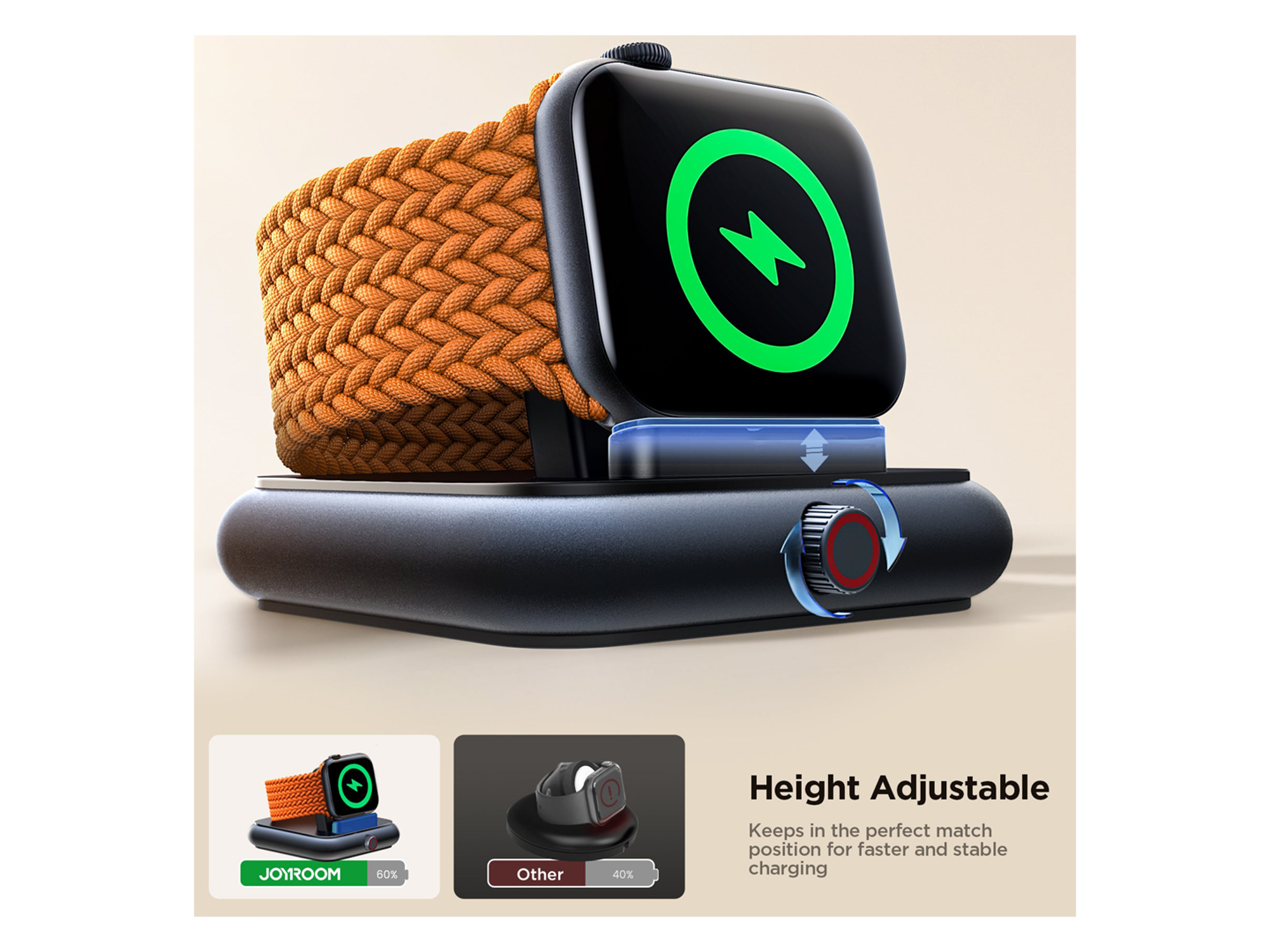 JoyRoom JR-WQW03 Wireless Watch Charger for Apple Watch Series - Best Prices