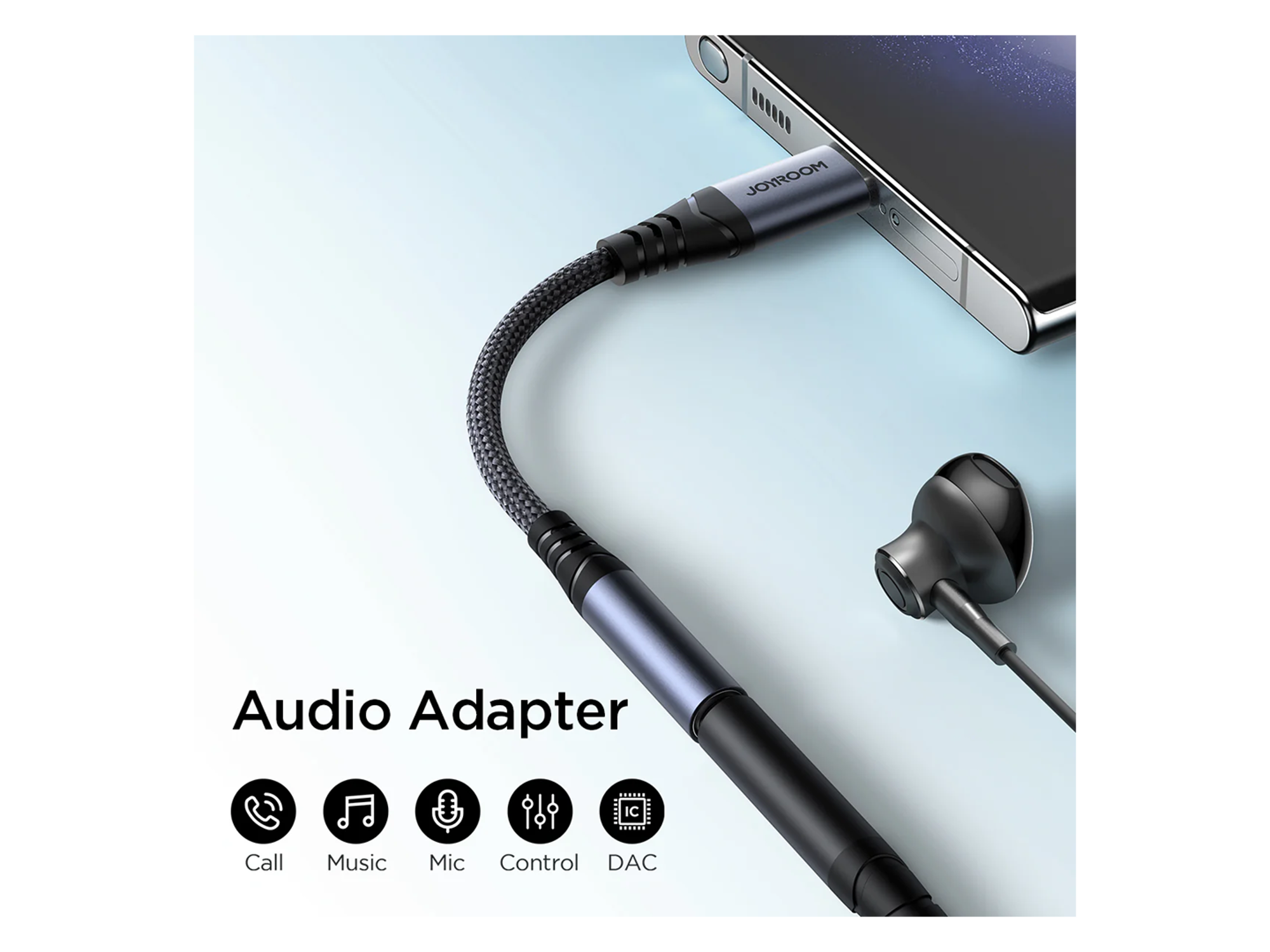JoyRoom SY-C01 Audio-Transfer Series Audio Adapter - Best Prices
