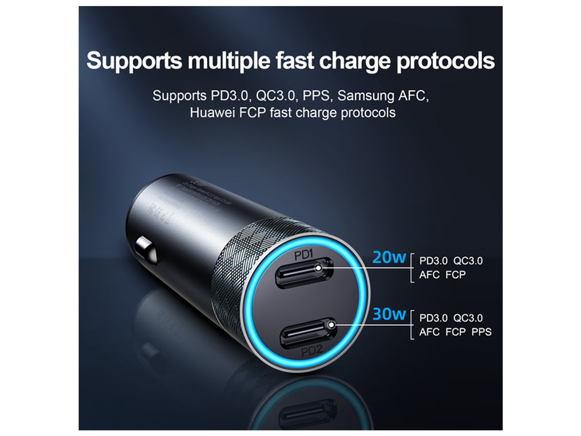 JoyRoom JR-CL13 50W Dual-port PD Car Charger - Best Prices