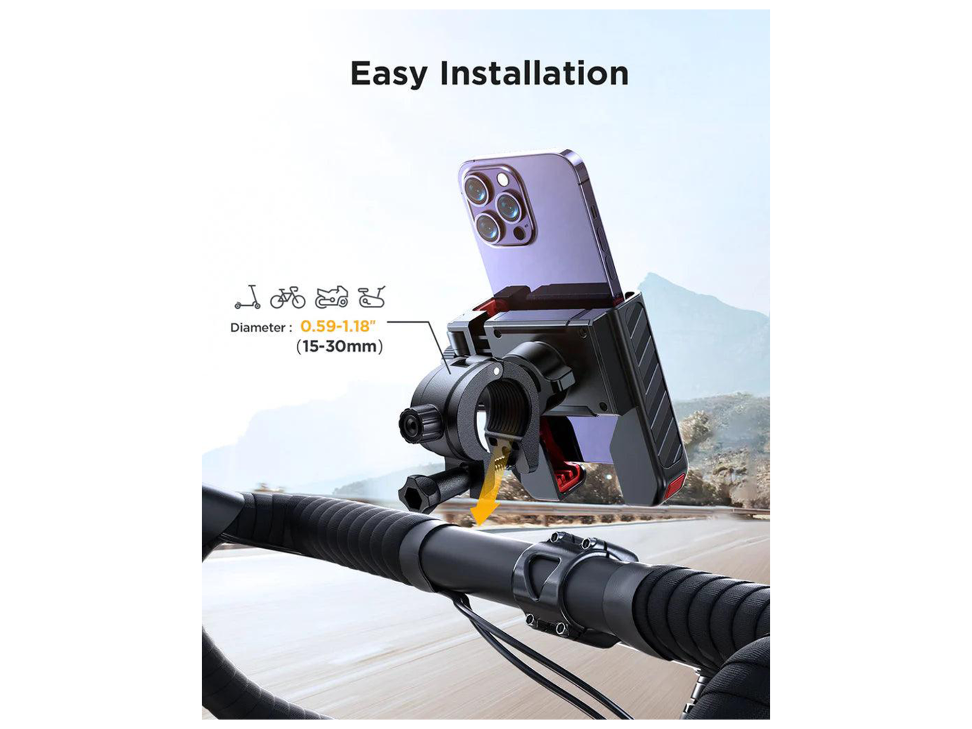 JoyRoom JR-ZS266 Bike Phone Mount - Best Prices