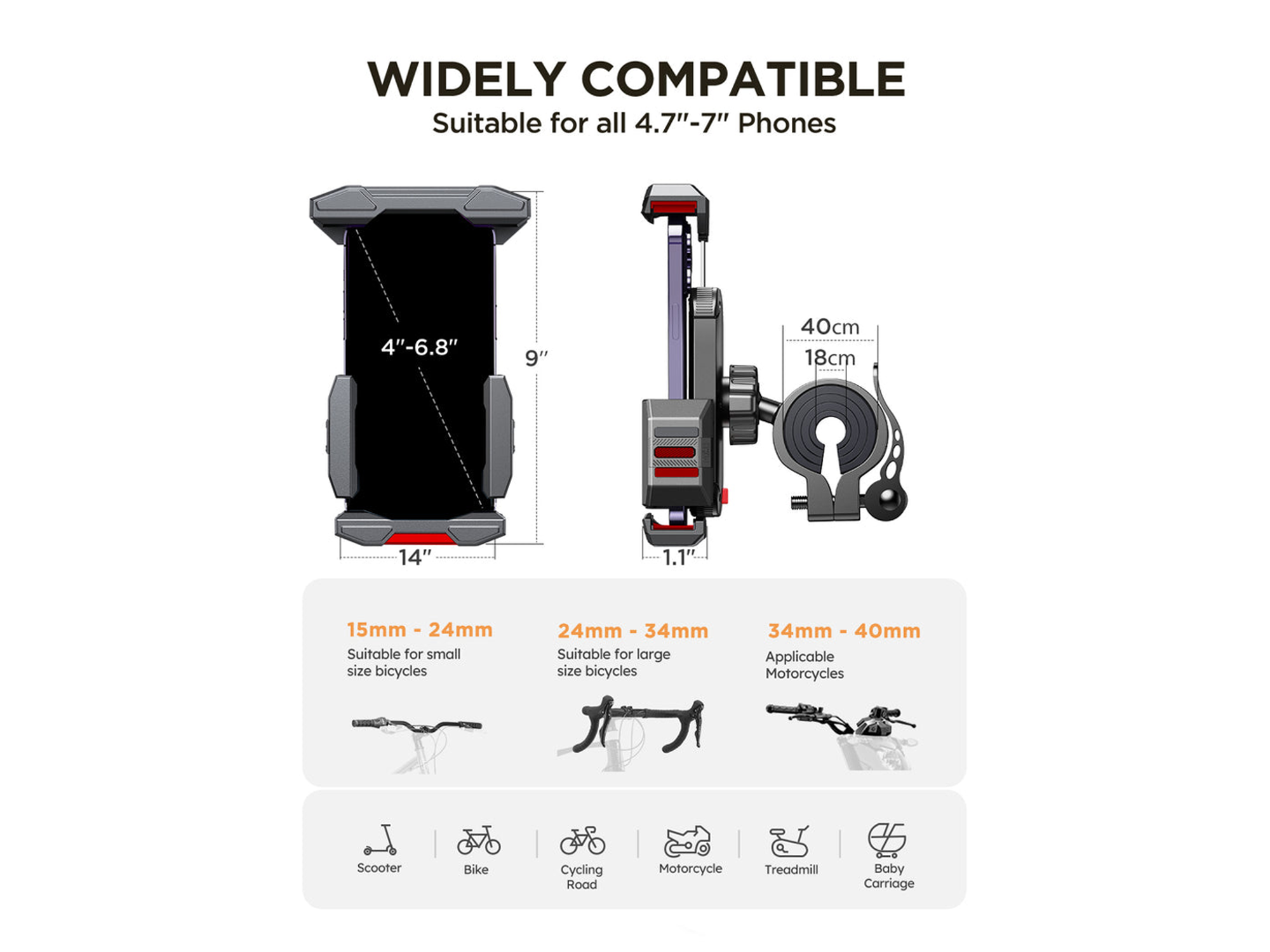 JoyRoom JR-ZS265 Bike Phone Mount - Best Prices