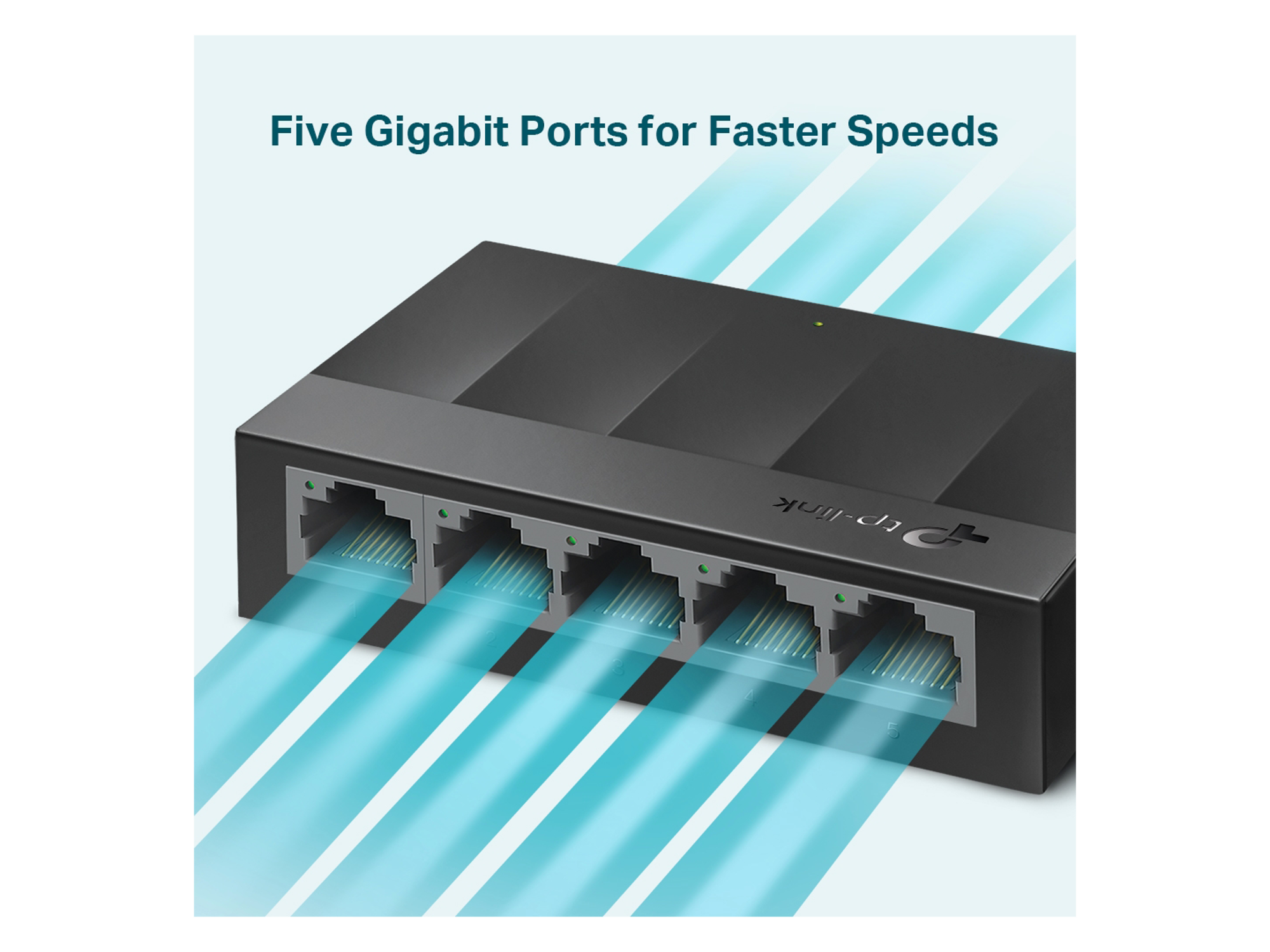 تي بي لينك اومادا LS1005G محول مكتبي ذات 5 مداخل - أفضل سعر