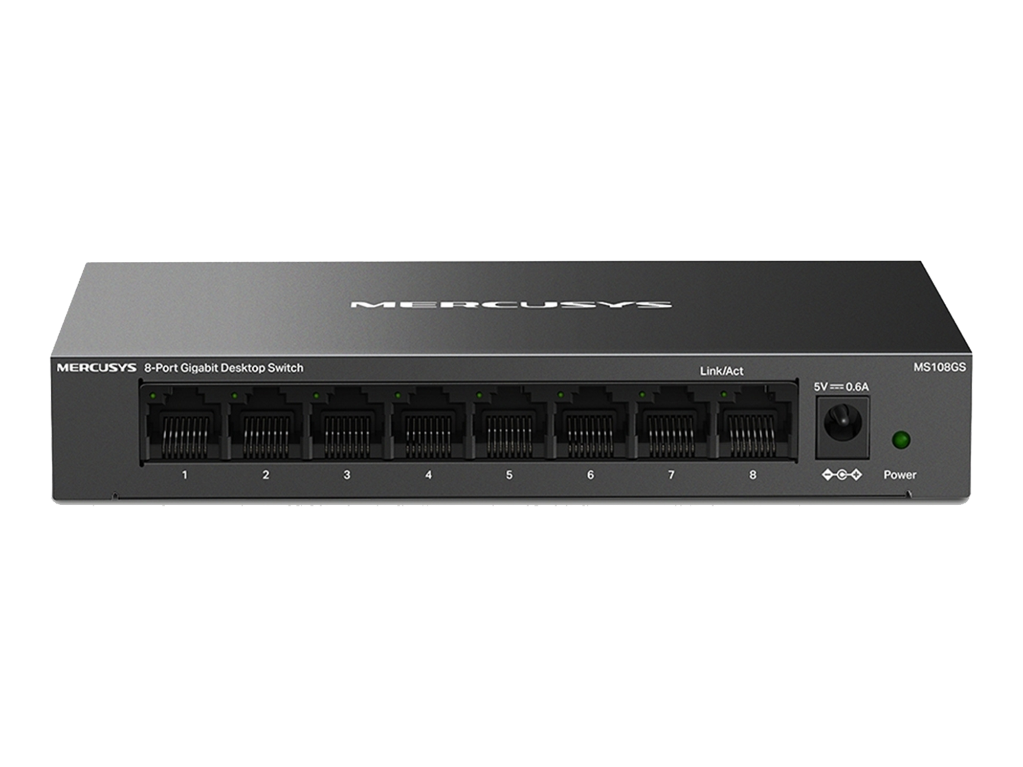 مركوسيس MS108GS محول مكتبي ذات 8 مداخل - أفضل سعر