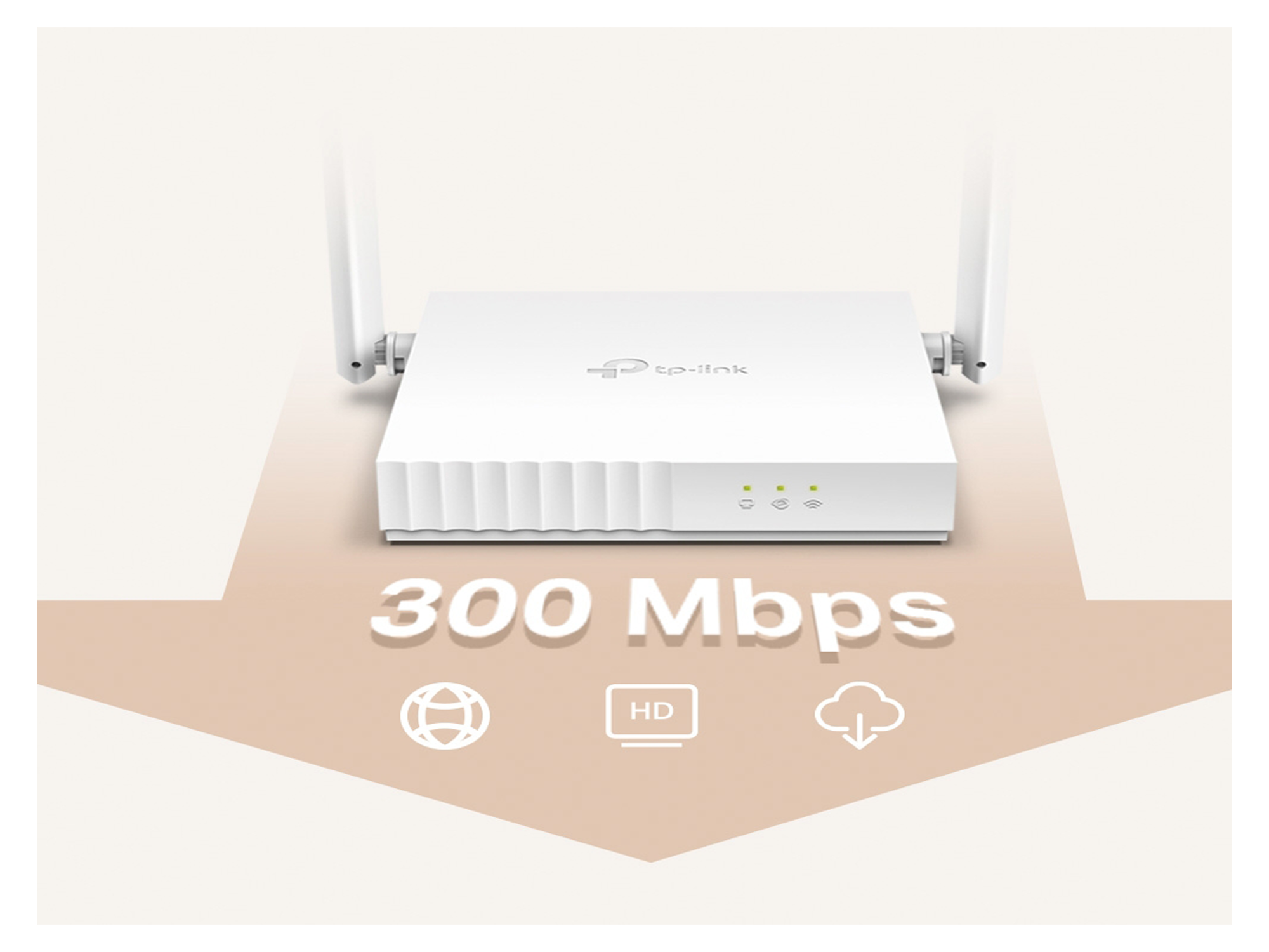 تي بي لينك TL-WR820N جهاز توجيه واي فاي متعدد الاوضاع بسرعه 300 ميجابت - أفضل سعر