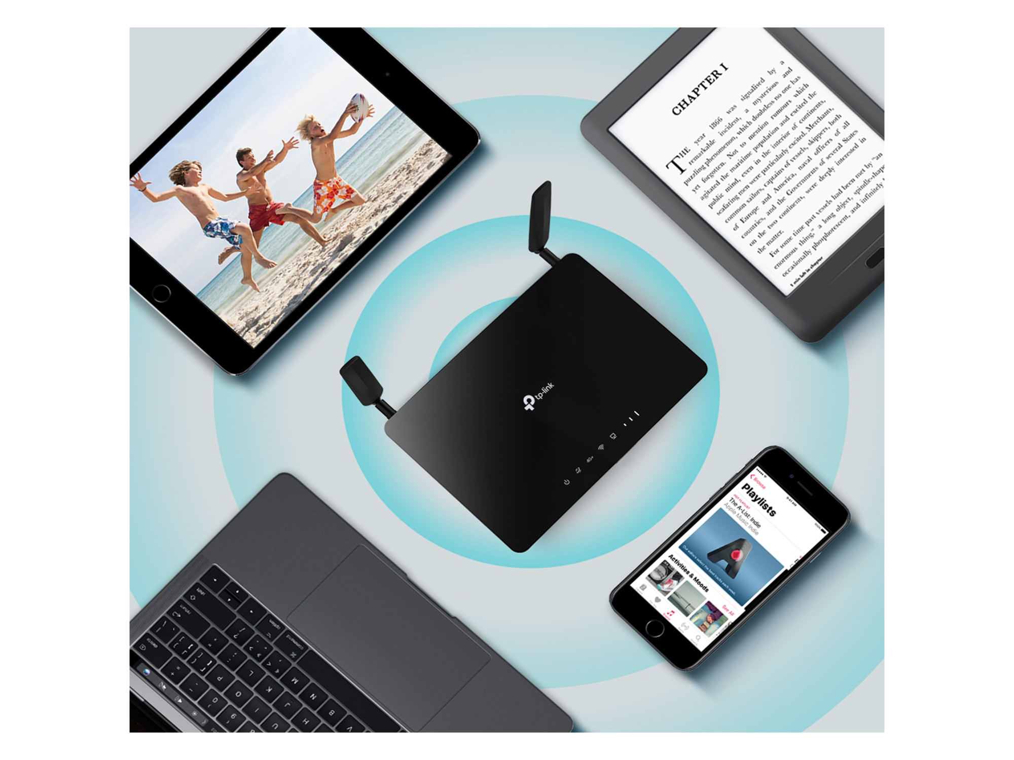 تي بي لينك ارتشر MR600 4G+ Cat6 AC1200 راوتر جيجابت لاسلكي ثنائي النطاق - أفضل سعر