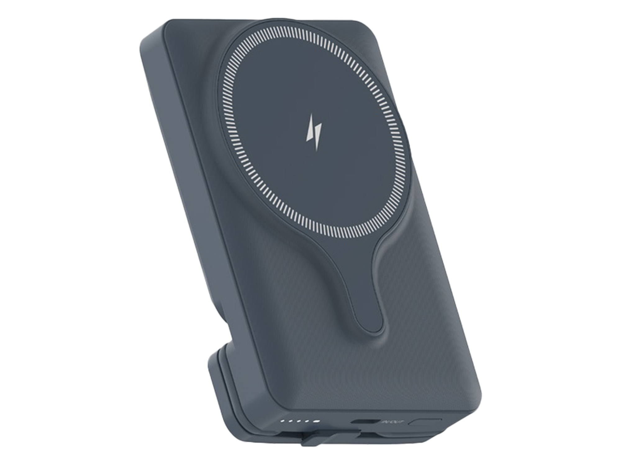 Powerology 5000mAh Power Bank With Magnetic Wireless Charger Car Mount - Best Prices