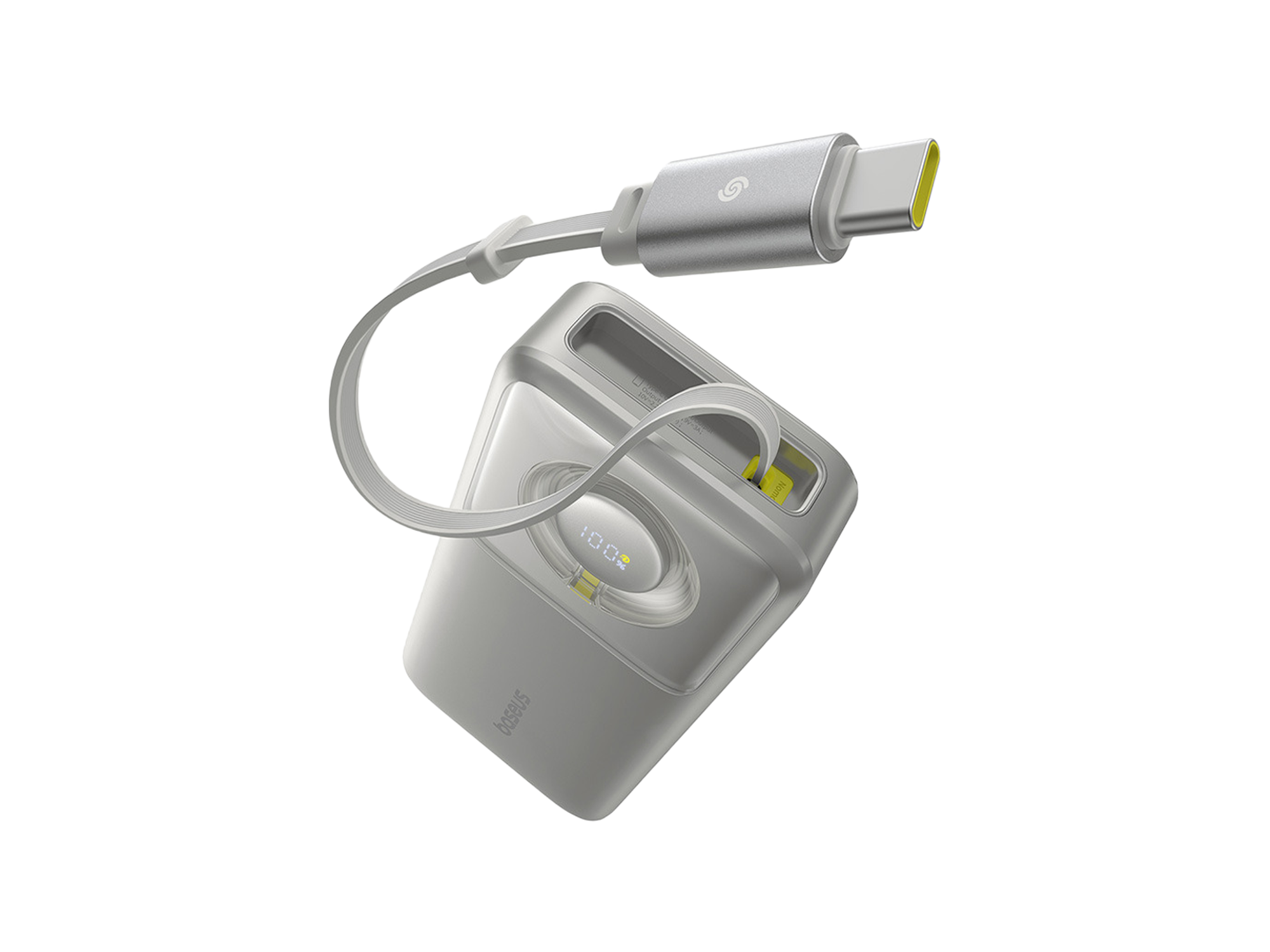 Baseus Free2Pull Power Bank with Retractable Cable 20000MAH - Best Prices