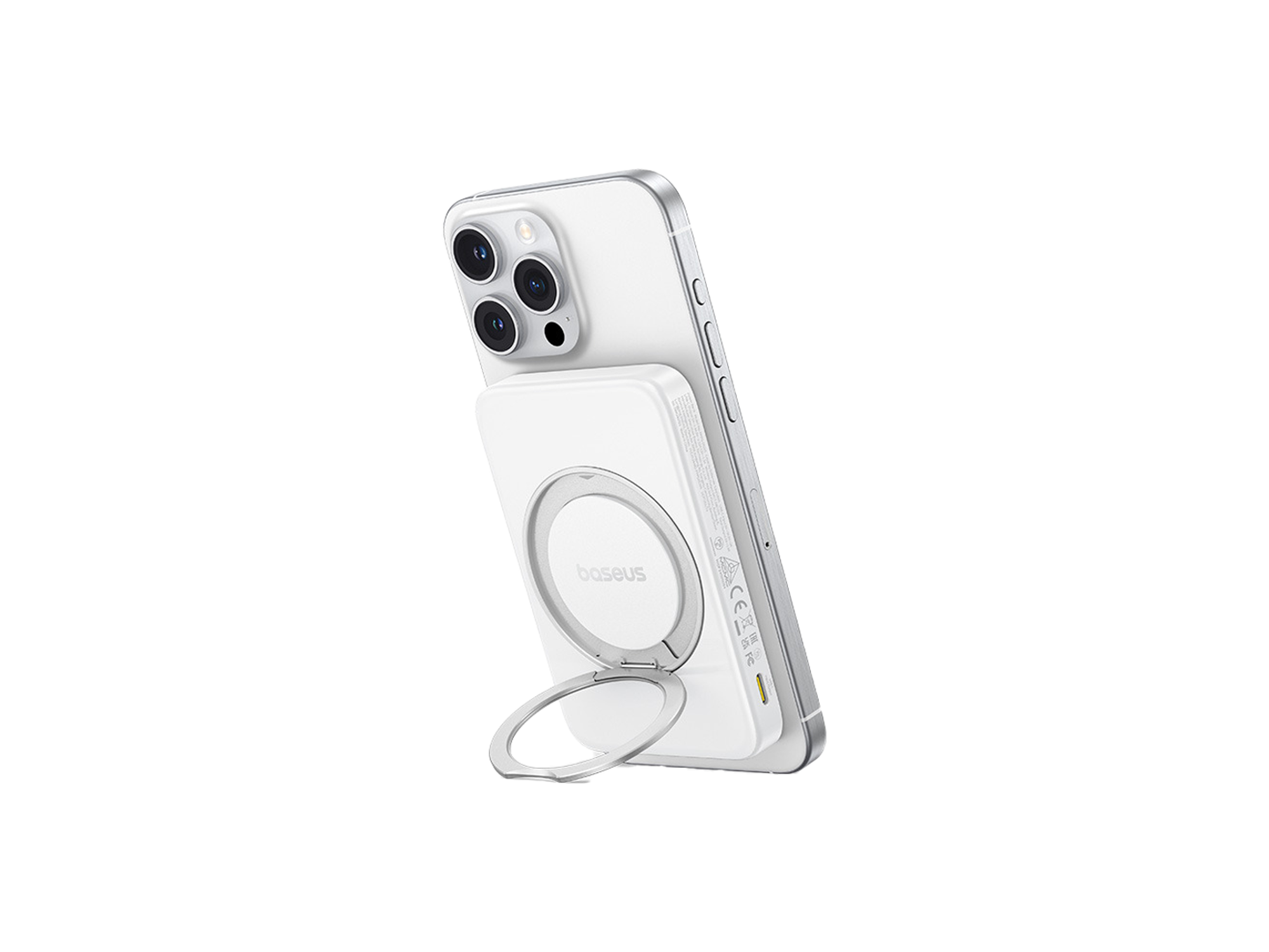 بيسوس بور بانك PicoGo Qi2 بنك الطاقه المغناطيسي بقوة 20 واط - أفضل سعر