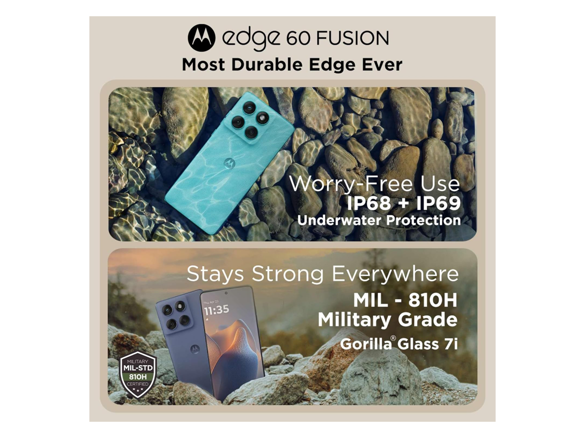موتورولا Edge 60 Fusion 5G بأفضل سعر في الأردن