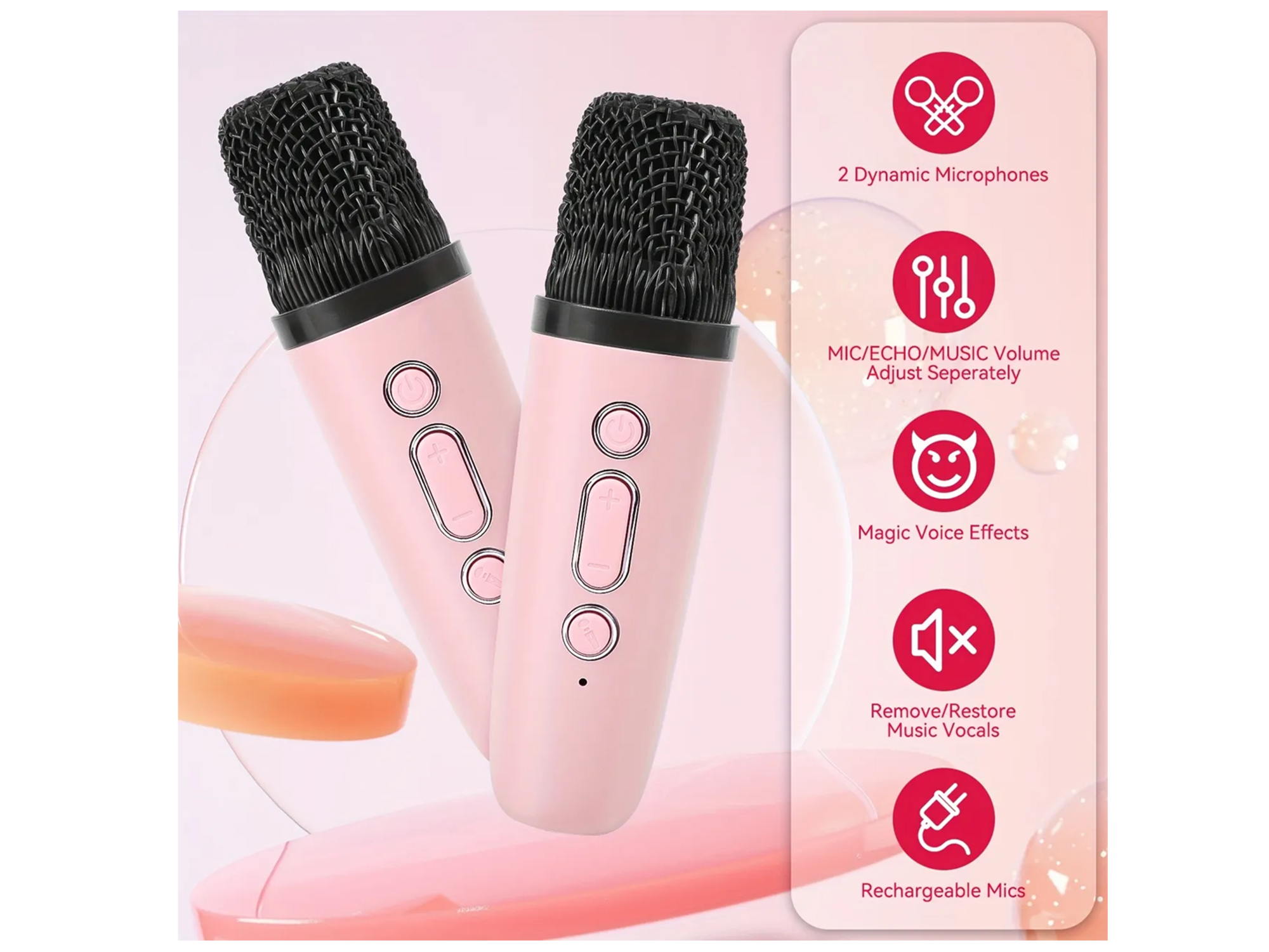 Colorful Mini Karaoke Speaker K12 - Best Prices