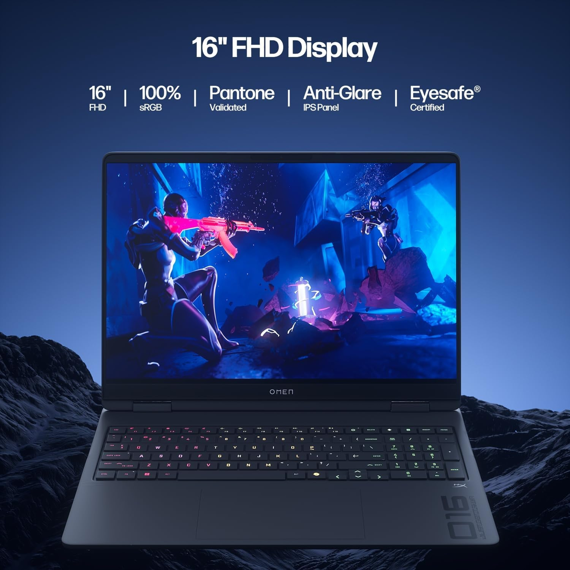 HP OMEN 16" Gaming Laptop 2K 144Hz - AMD Ryzen 9 8940HX, NVIDIA RTX 5060, 32GB RAM, 1TB SSD - أفضل سعر HP OMEN 16" Gaming Laptop 2K 144Hz - AMD Ryzen 9 8940HX, NVIDIA RTX 5060, 32GB RAM, 1TB SSD - أفضل سعر
