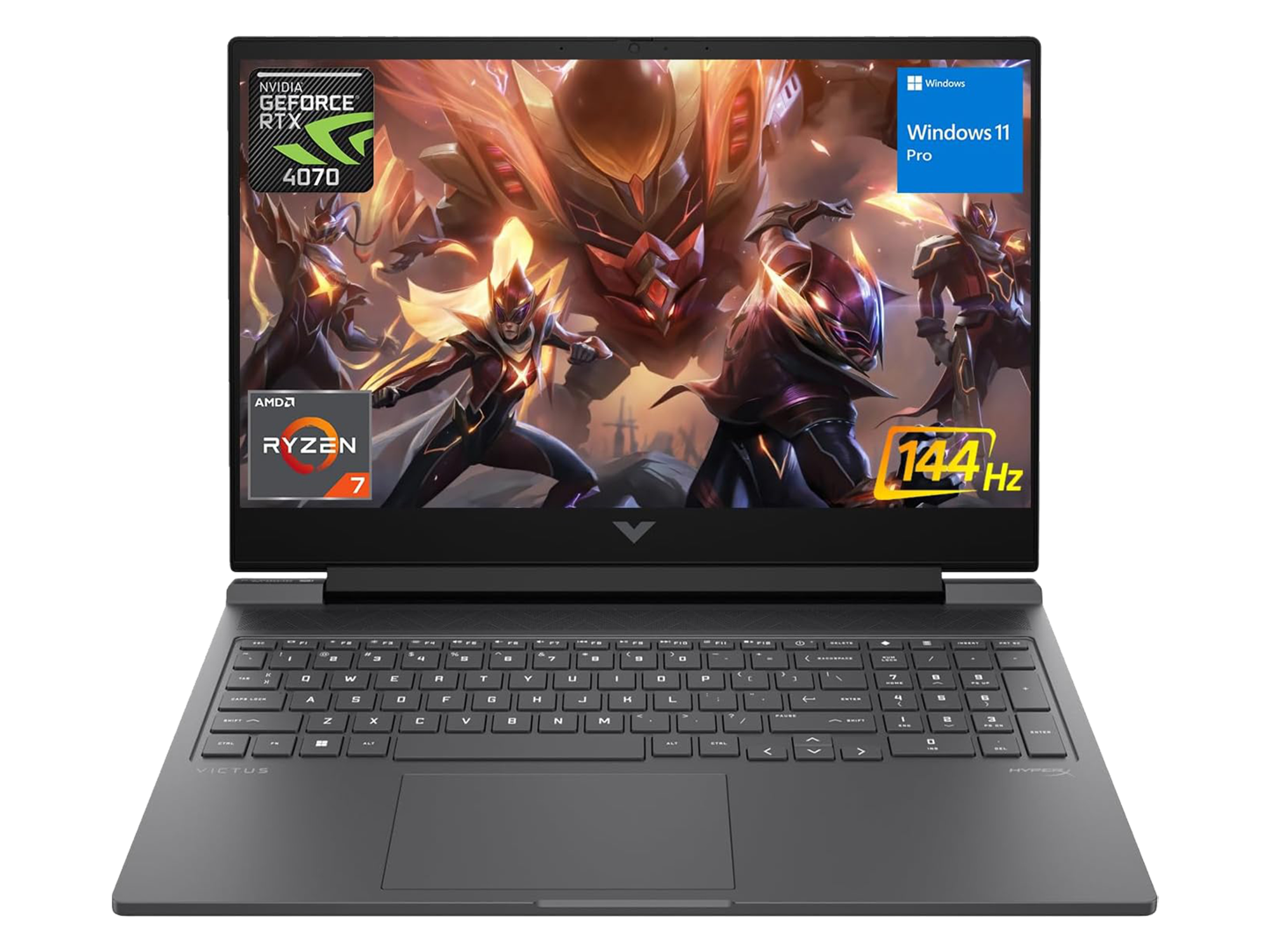 HP Victus 16.1 Ryzen 7 RTX 4070 Premium Gaming Laptop, 16.1" FHD 144Hz - أفضل سعر HP Victus 16.1 Ryzen 7 RTX 4070 Premium Gaming Laptop, 16.1" FHD 144Hz - أفضل سعر