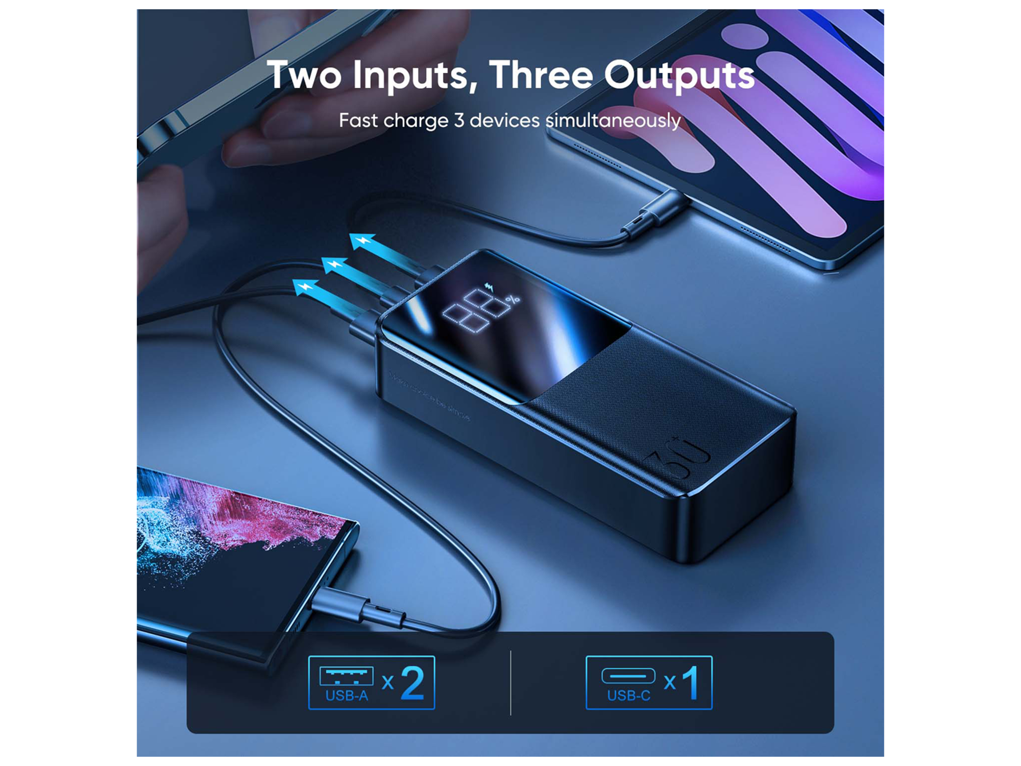 JoyRoom JR-QP193 22.5W Power Bank 30000mAh - Best Prices