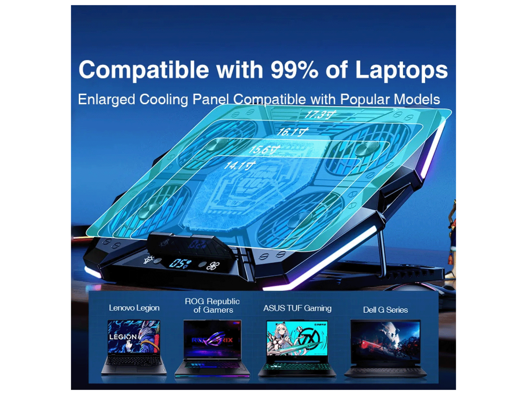 RTAKO Semiconductor Laptop Cooler LZ-D12 - Best Prices