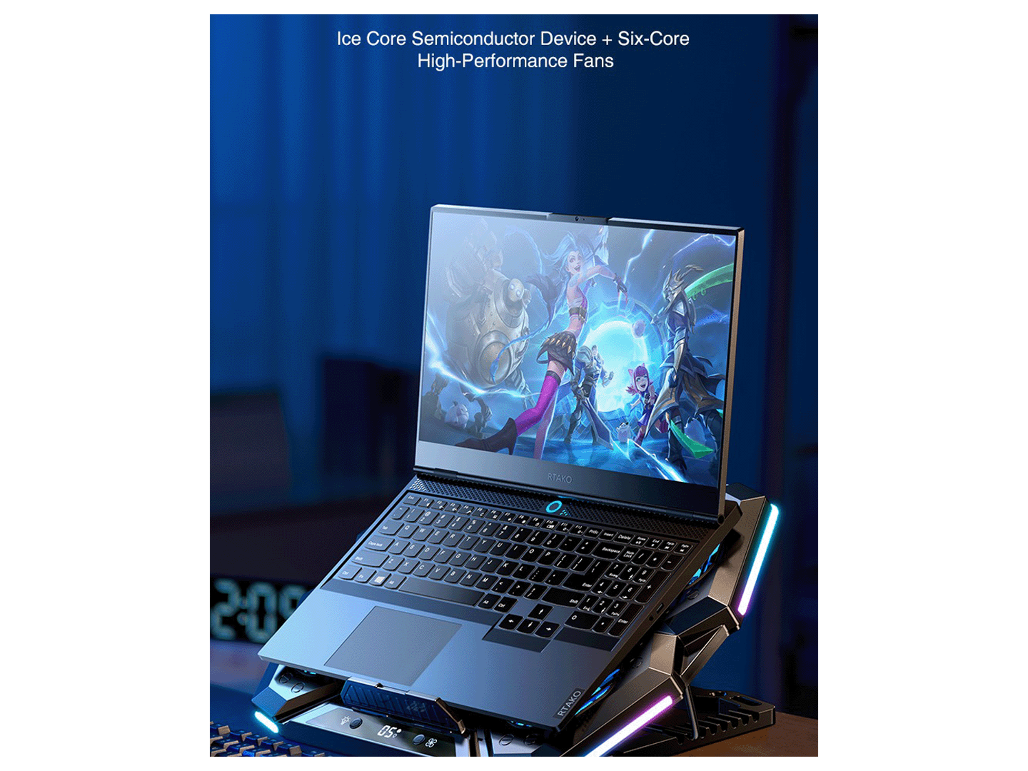 RTAKO Semiconductor Laptop Cooler LZ-D12 - Best Prices