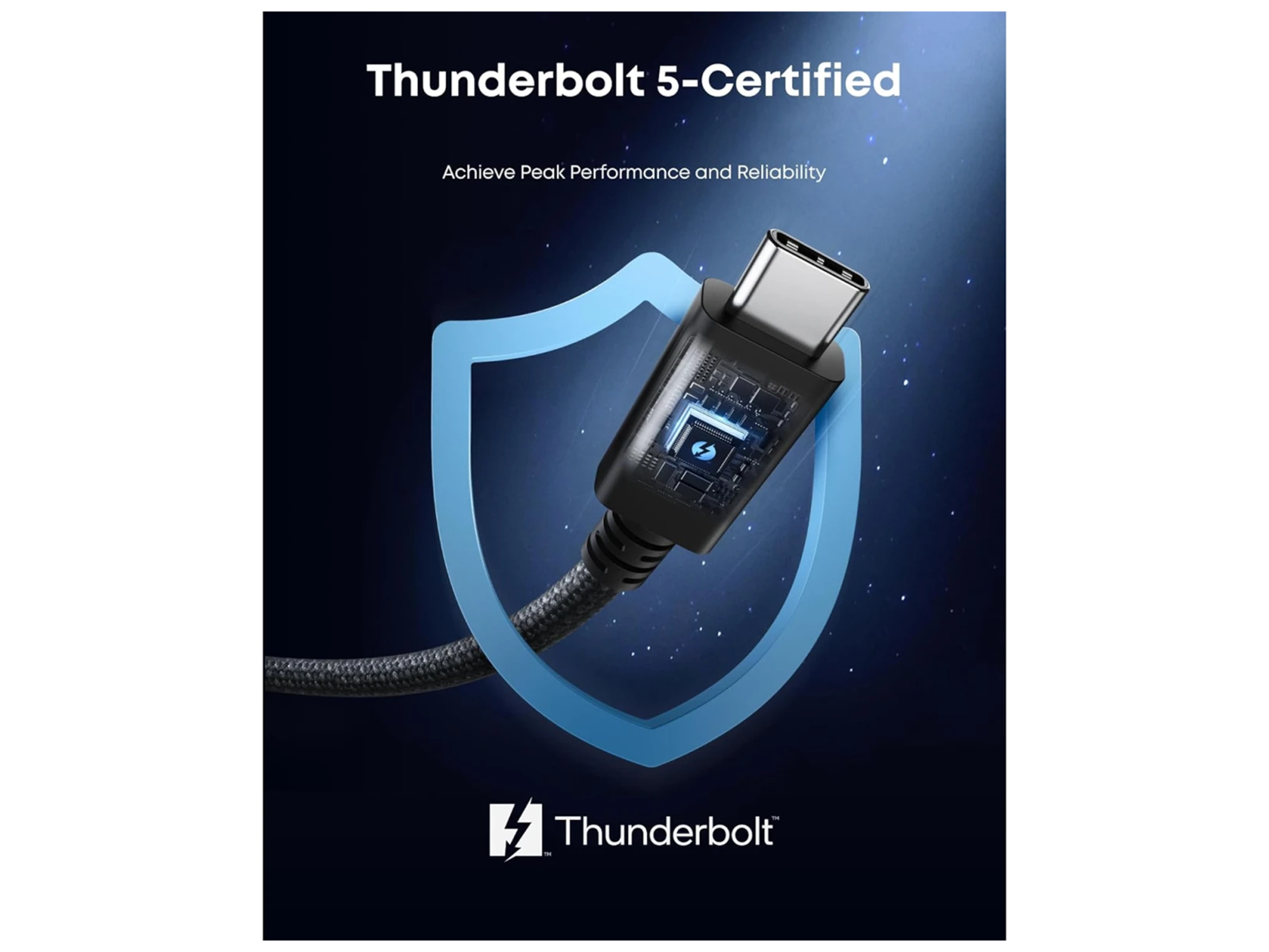 أنكر برايم ثندربولت 5 كييبل (3.3 ft/1.7 ft, 80Gbps, 240W) - أفضل سعر