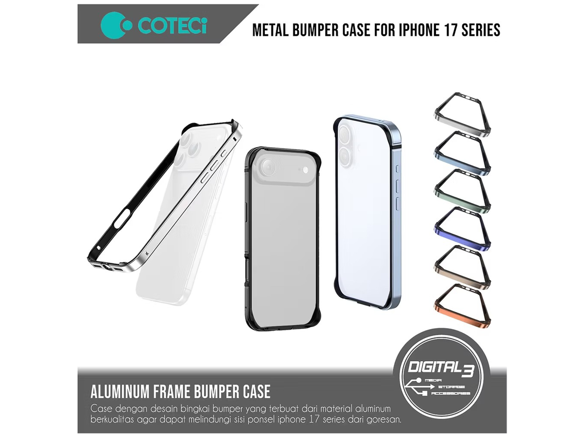 Coteci aluminum metal frame - Best Prices