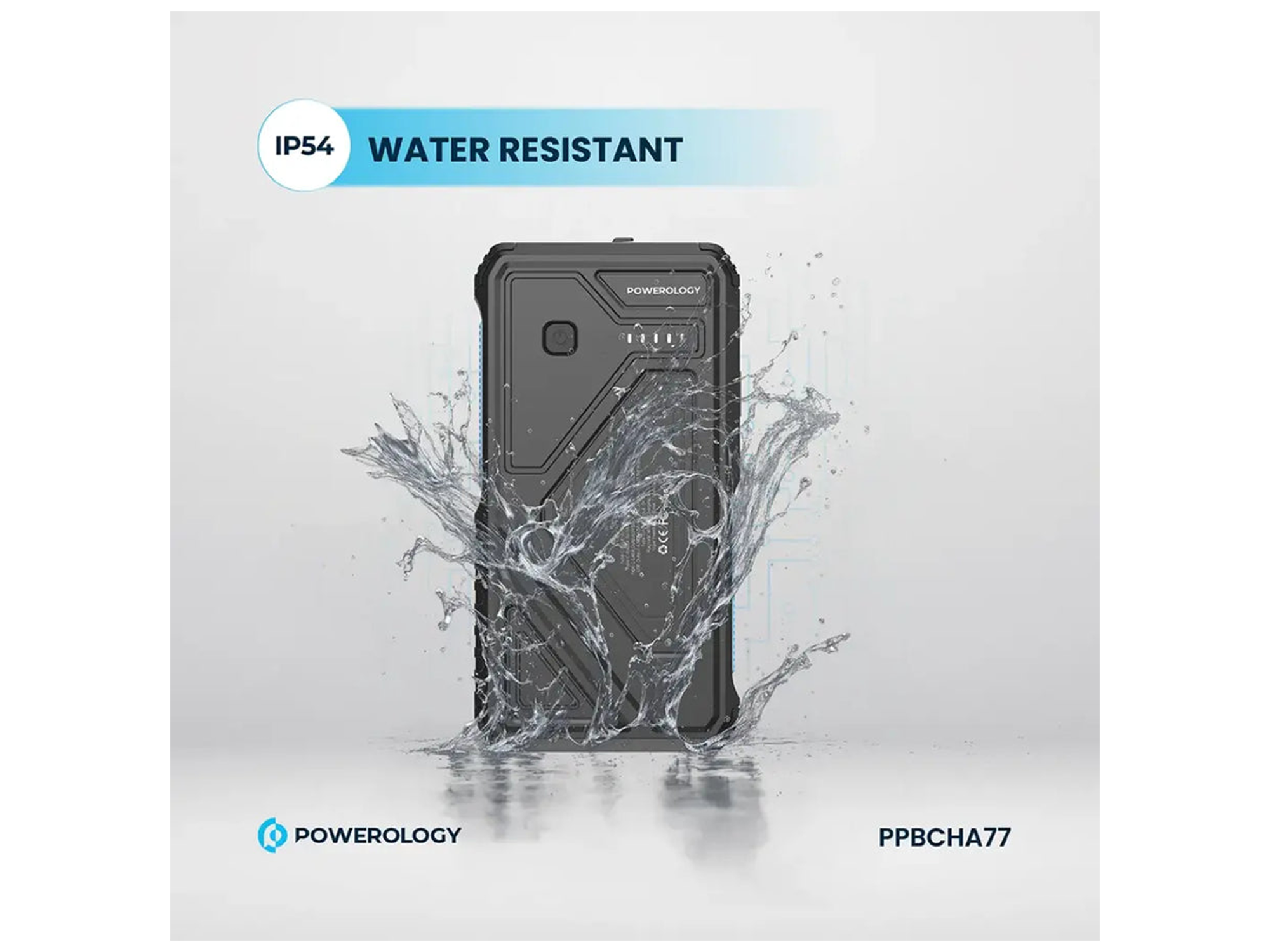Powerology 27000mAh Solar Wireless Charging Power Bank - Best Prices
