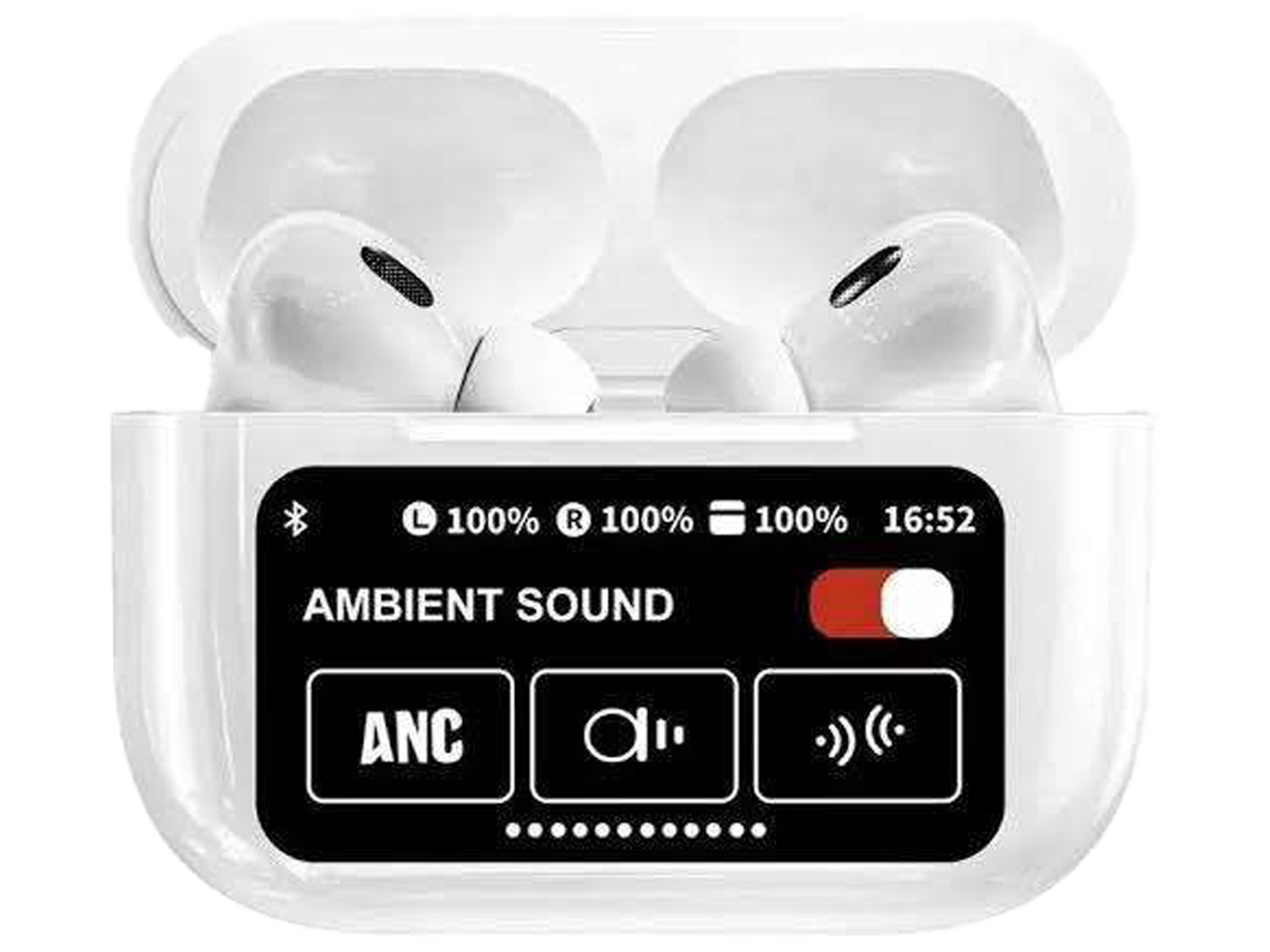 سماعات AirPods Pro اللاسلكية بتقنية إلغاء الضوضاء النشط/المعزز مع شاشة لمس - أفضل سعر سماعات AirPods Pro اللاسلكية بتقنية إلغاء الضوضاء النشط/المعزز مع شاشة لمس - أفضل سعر