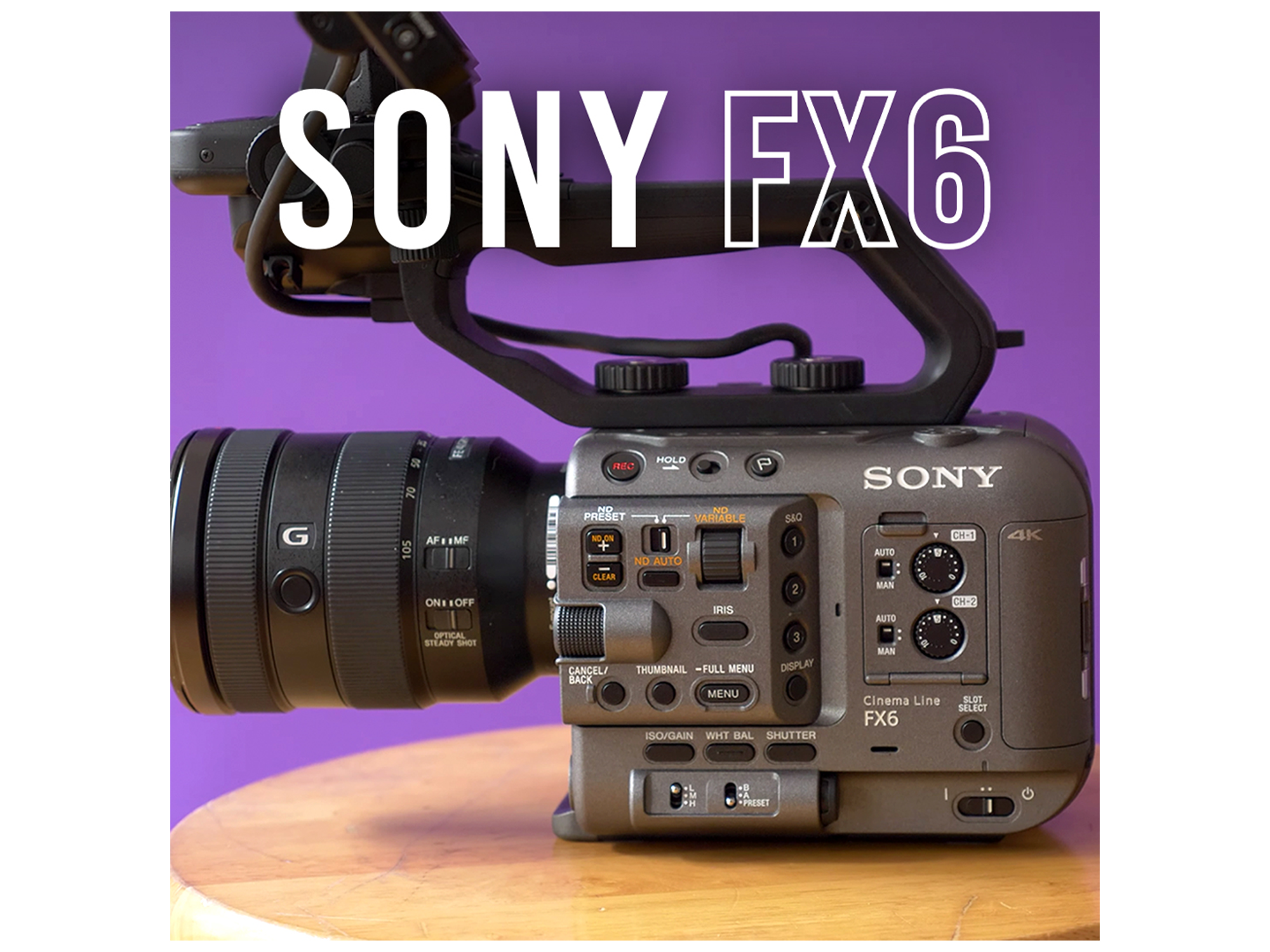 سوني FX6 كاميرا سينمائية كاملة الإطار (الهيكل فقط) - أفضل سعر
