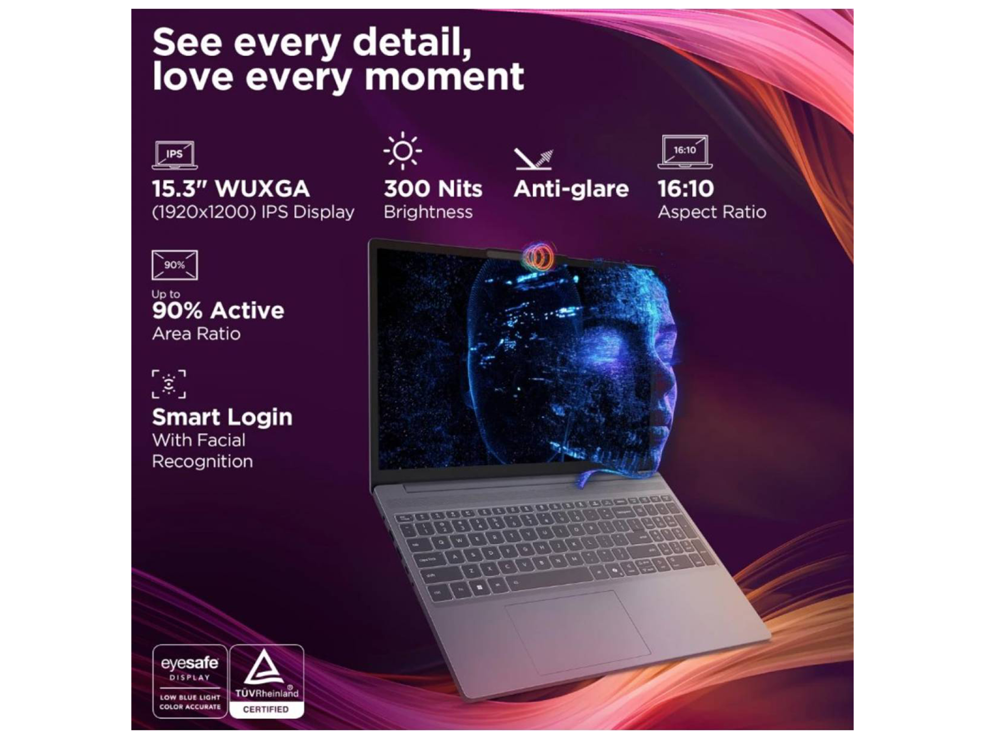 لابتوب لينوفو الجديد IdeaPad Slim 3 (2025) بمعالج Intel Core i5 13420H ثماني النواة عالي الأداء من الجيل الثالث عشر، وذاكرة DDR5 سعة 8 جيجابايت، وشاشة IPS FHD مقاس 15.3 بوصة. - أفضل سعر