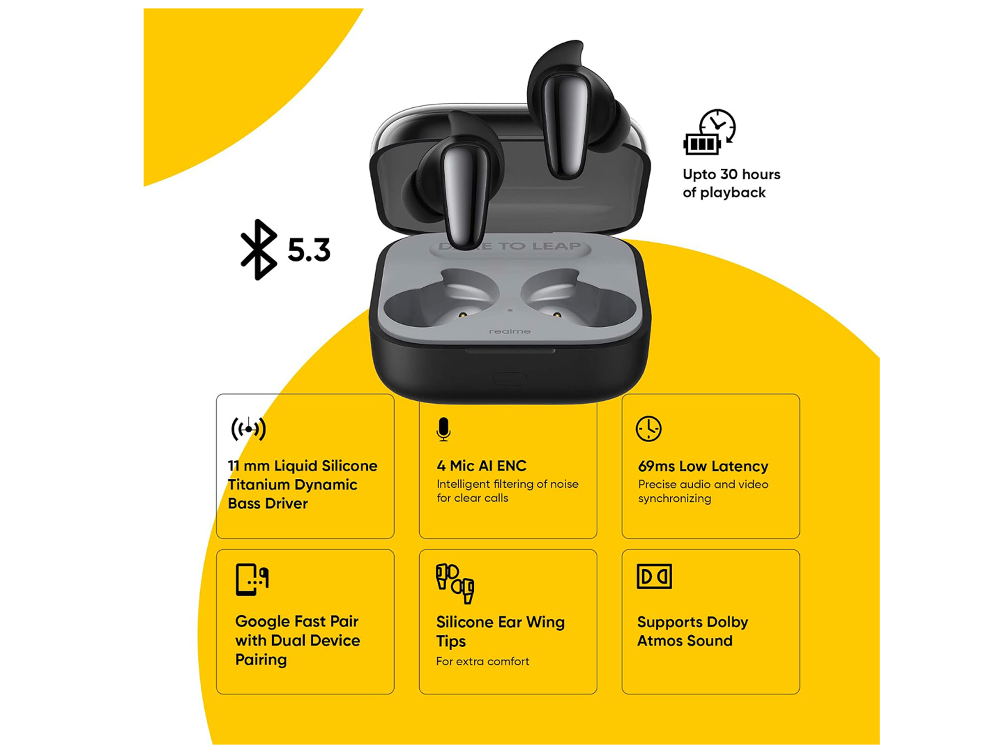 Realme Buds Air 3S True Wireless Earbuds - Best Prices