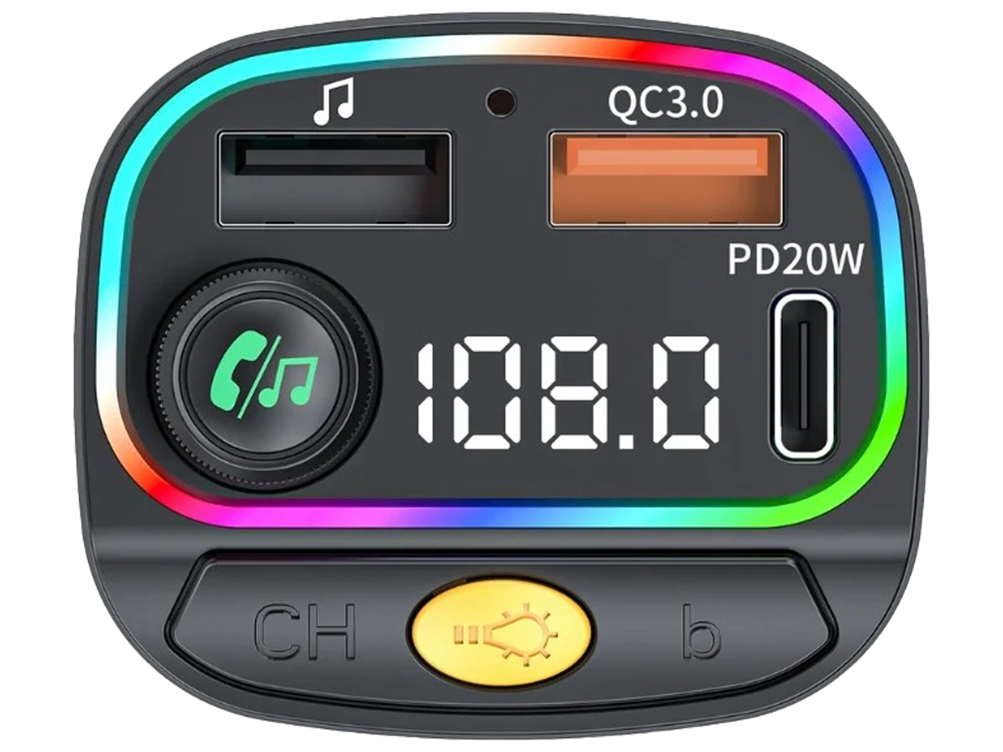 ويوو شاحن سياره Wi-QC031 MP3 - أفضل سعر