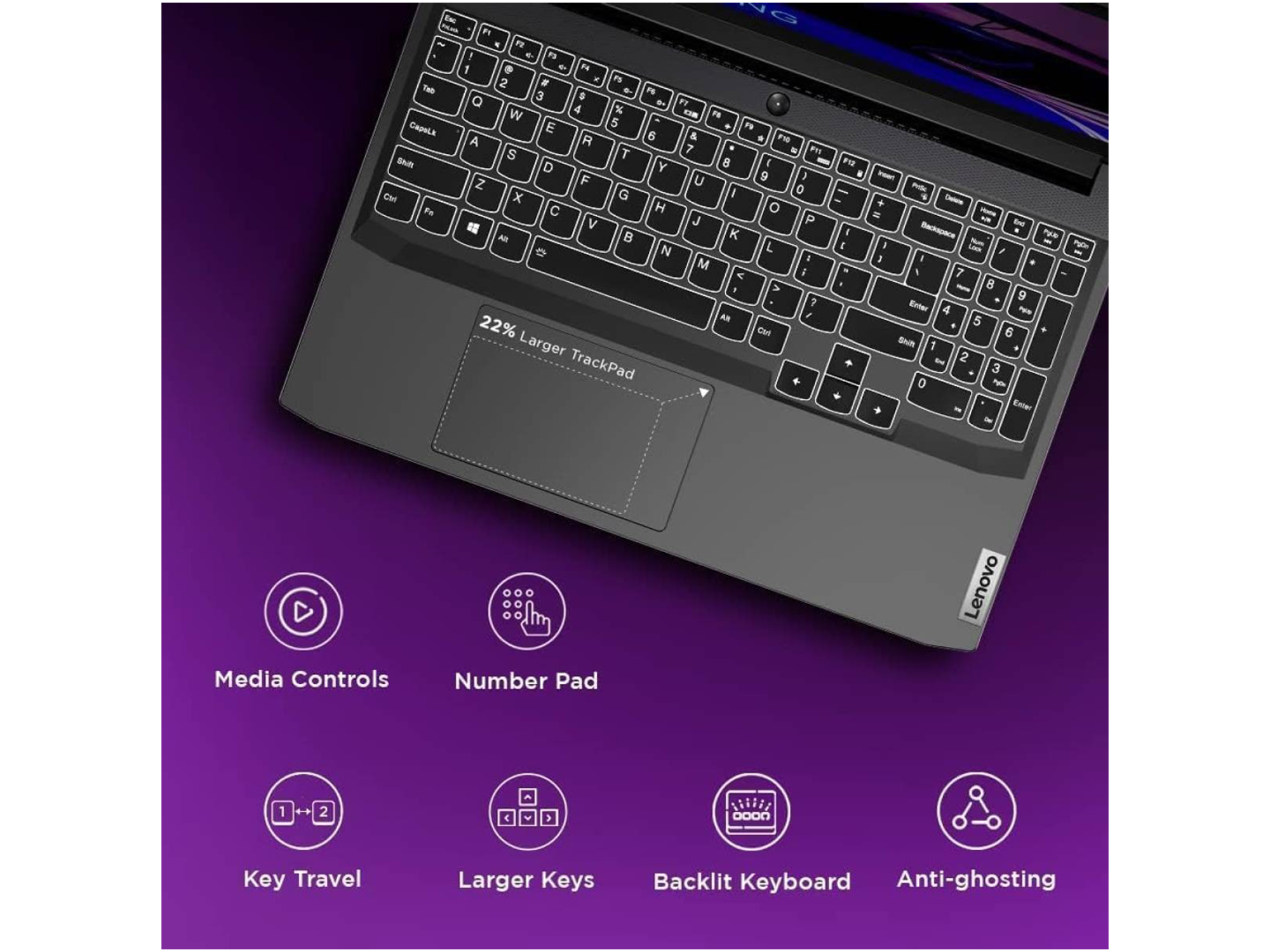 لينوفو لابتوب الألعاب LOQ 15IAX9 بمعالج Intel Core i5-12450HX (بسرعة 4.40 جيجاهرتز) وبطاقة رسومات NVIDIA GeForce RTX 4050 المدعومة بالذكاء الاصطناعي. - أفضل سعر