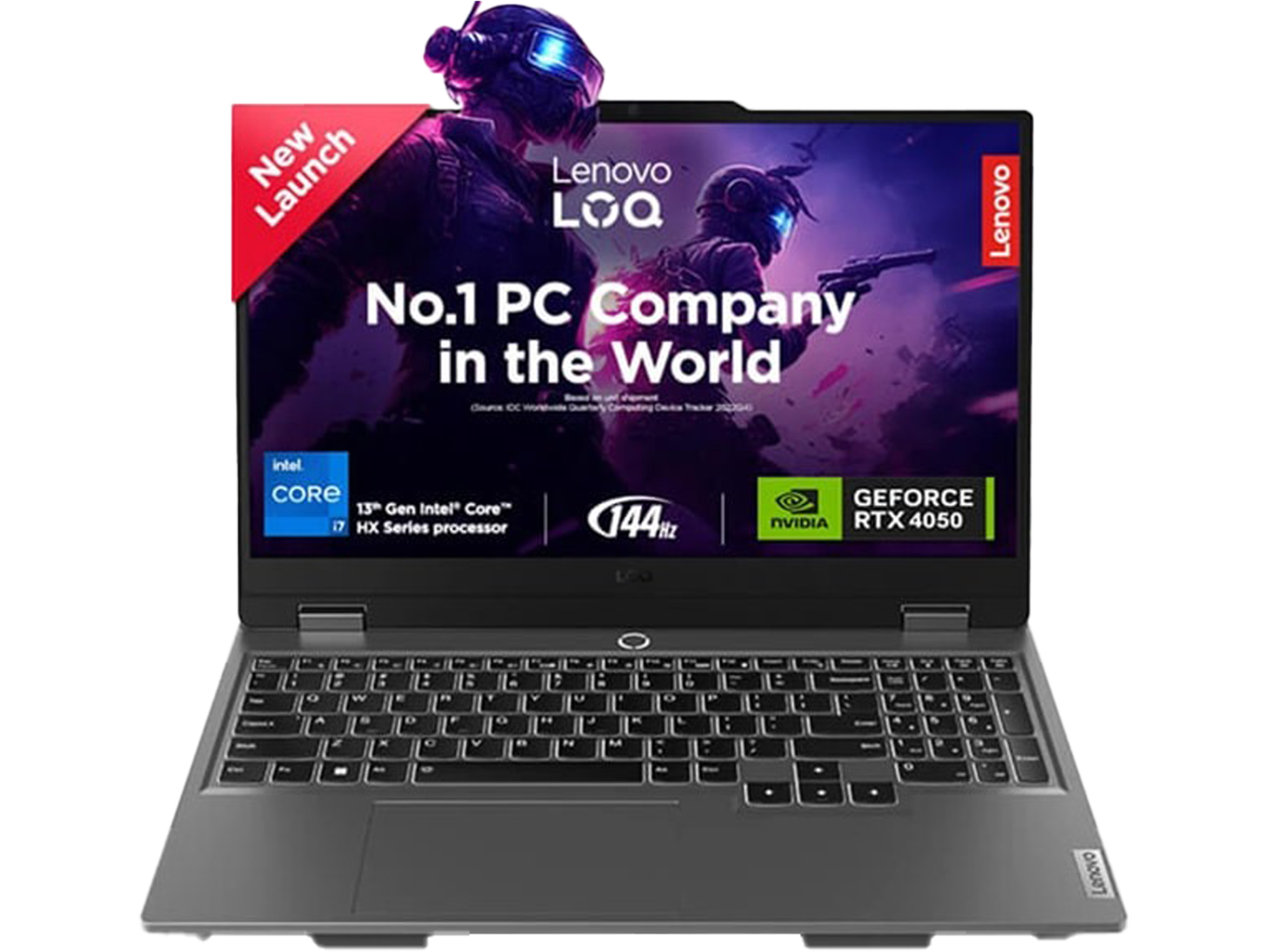 لينوفو لابتوب الألعاب 15IRX9 - معالج Intel Core i7-13650HX - بطاقة رسومات RTX 4050 سعة 6 جيجابايت - شاشة 15.6 بوصة FHD IPS بمعدل تحديث 144 هرتز - أفضل سعر