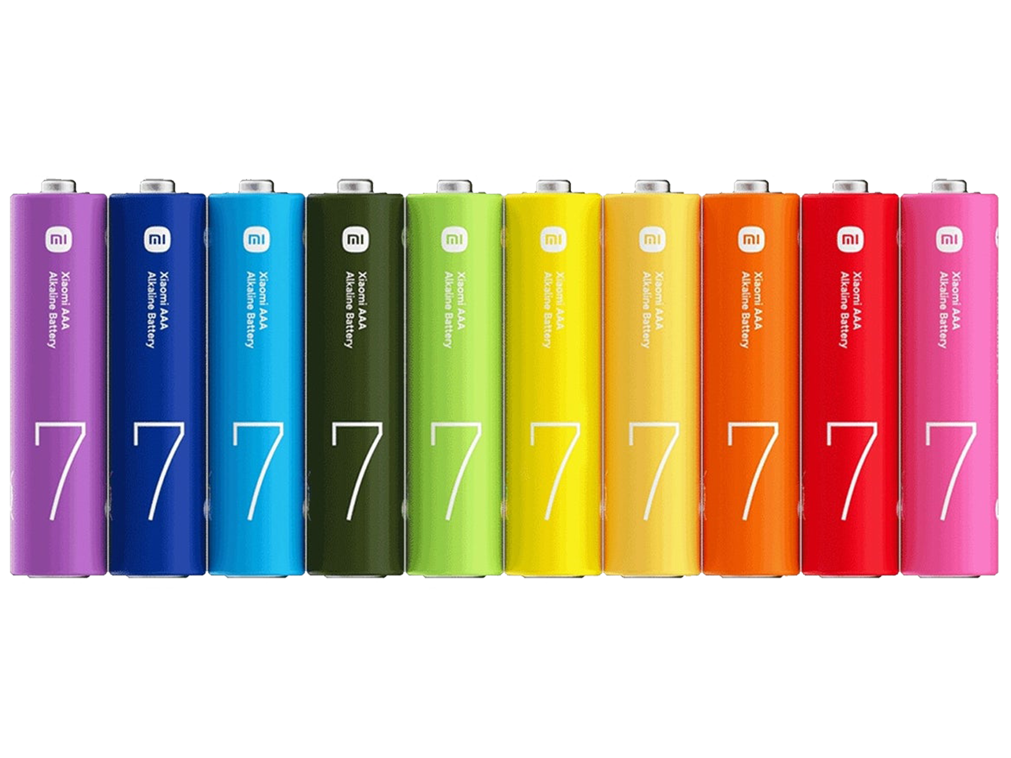 Xiaomi AA Rainbow Batteries 10 Count - Best Prices