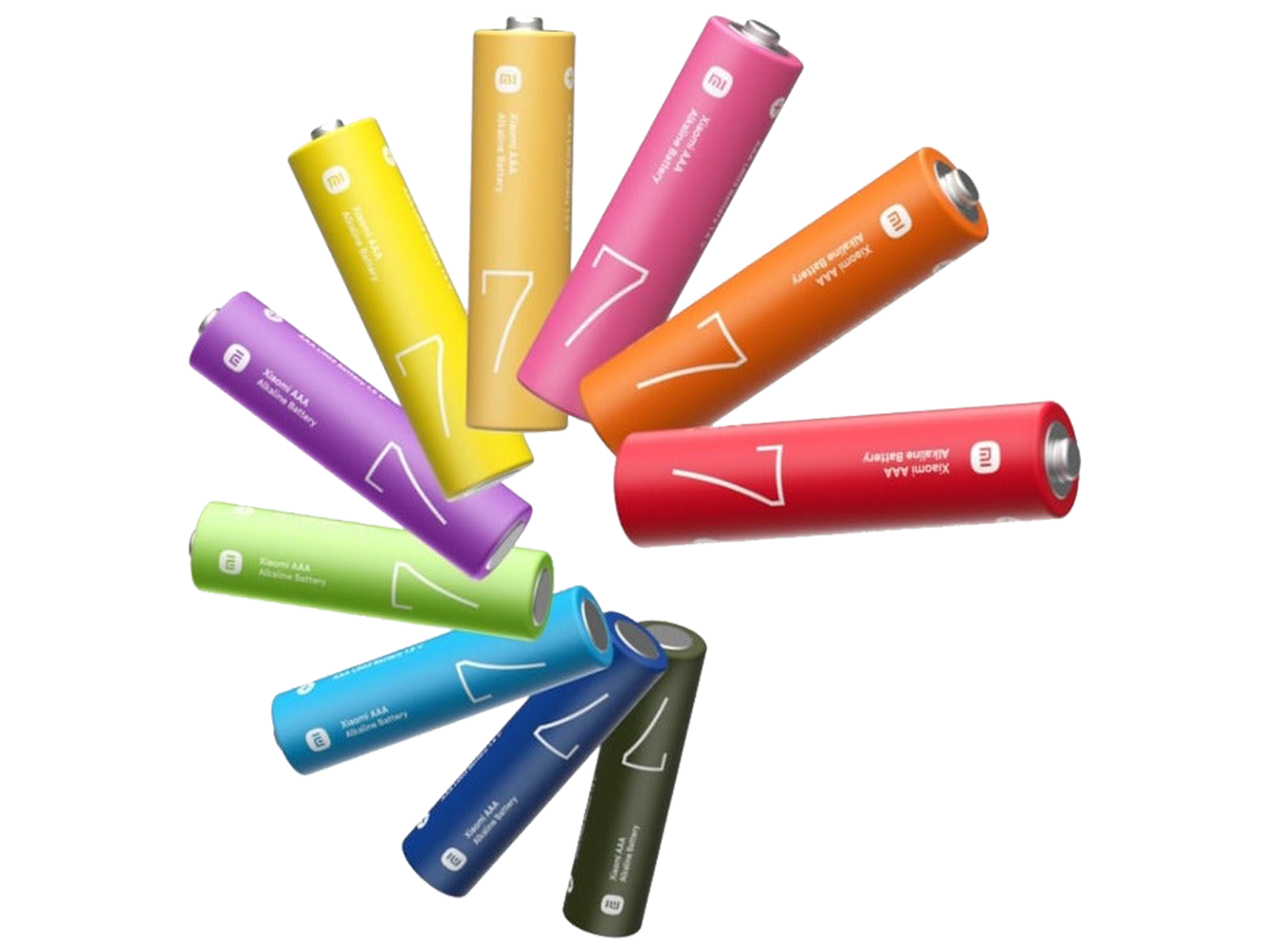 Xiaomi AA Rainbow Batteries 10 Count - Best Prices