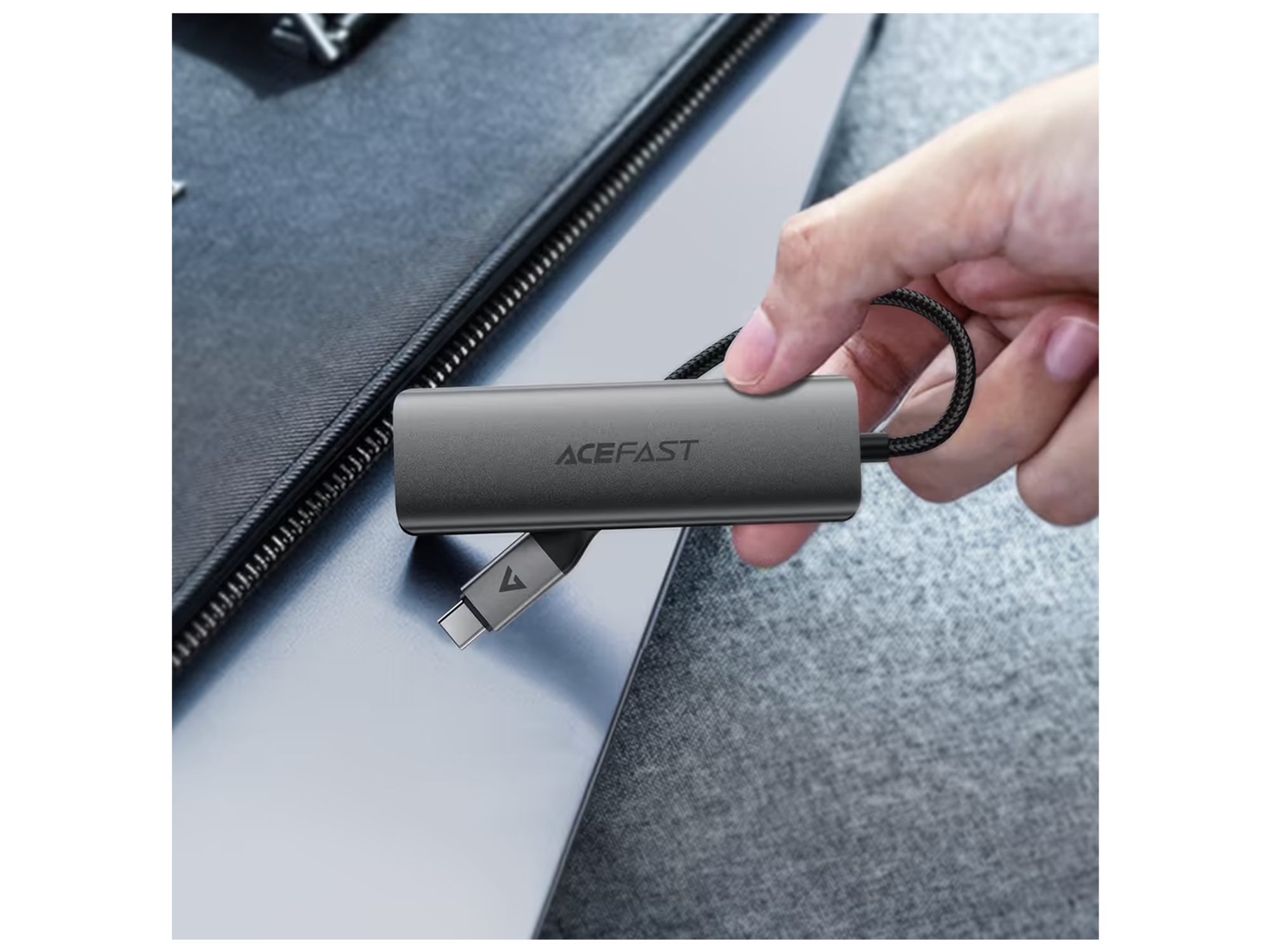 ايس فاست موزع J15 بمنفذ USB-C و4 منافذ - أفضل سعر