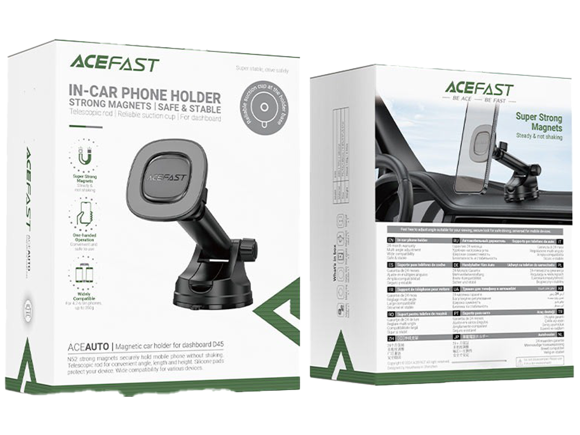 ACEFAST Car Mount Magnetic Holder D45 - Best Prices