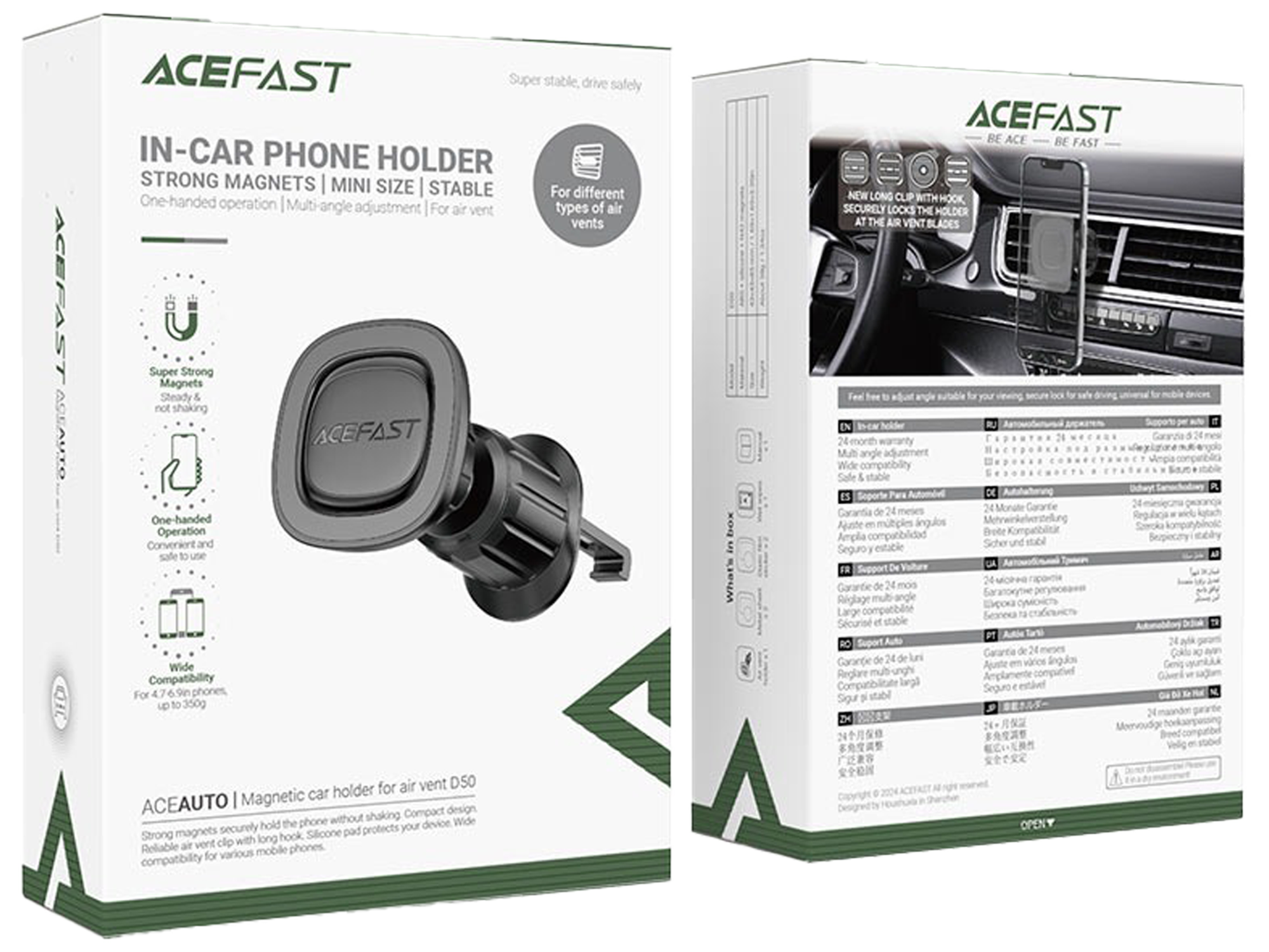 Acefast D50 Magnetic Car Mount - Best Prices