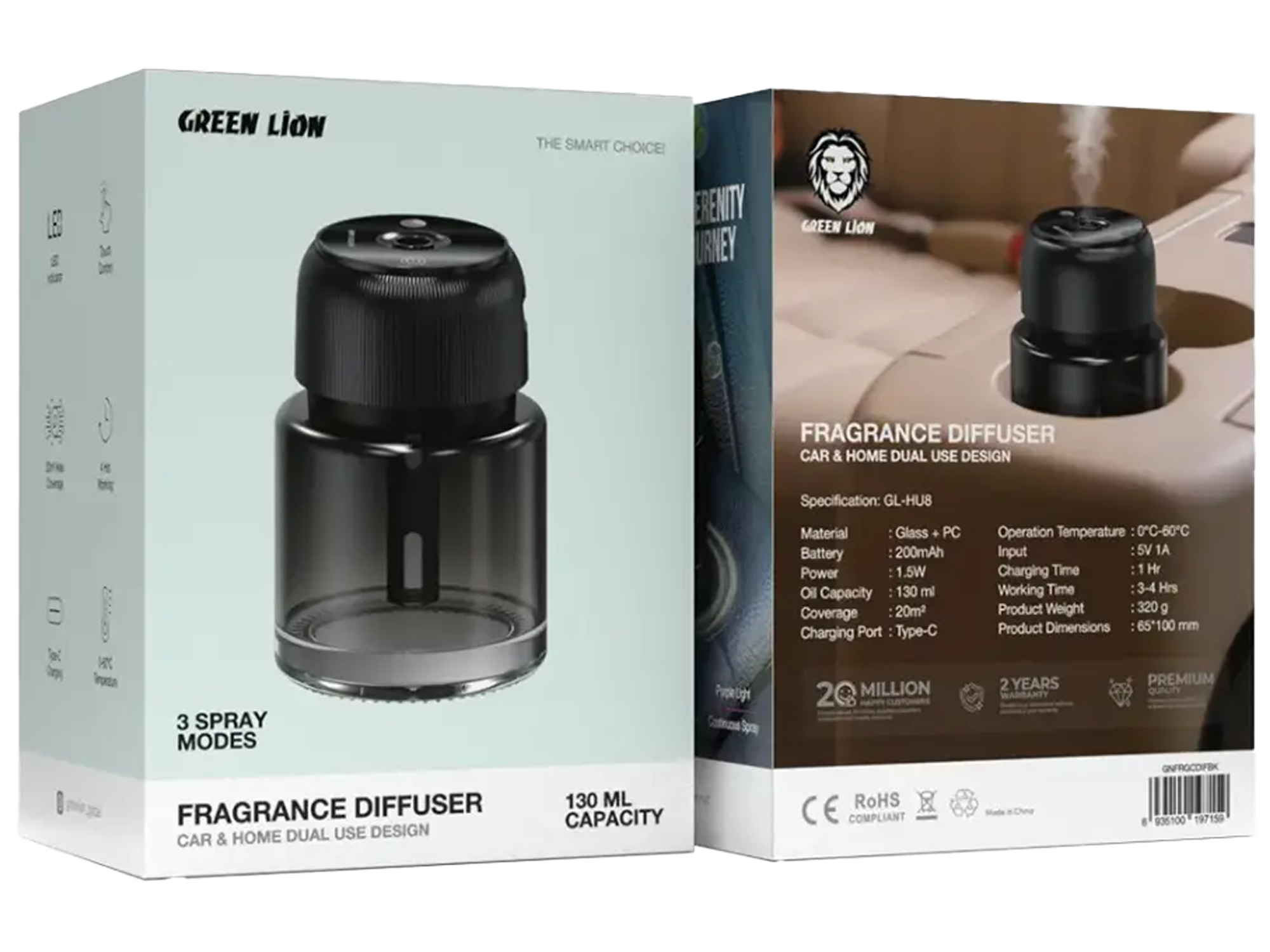 Green Lion Fragrance Diffuser 130mL - Best Prices