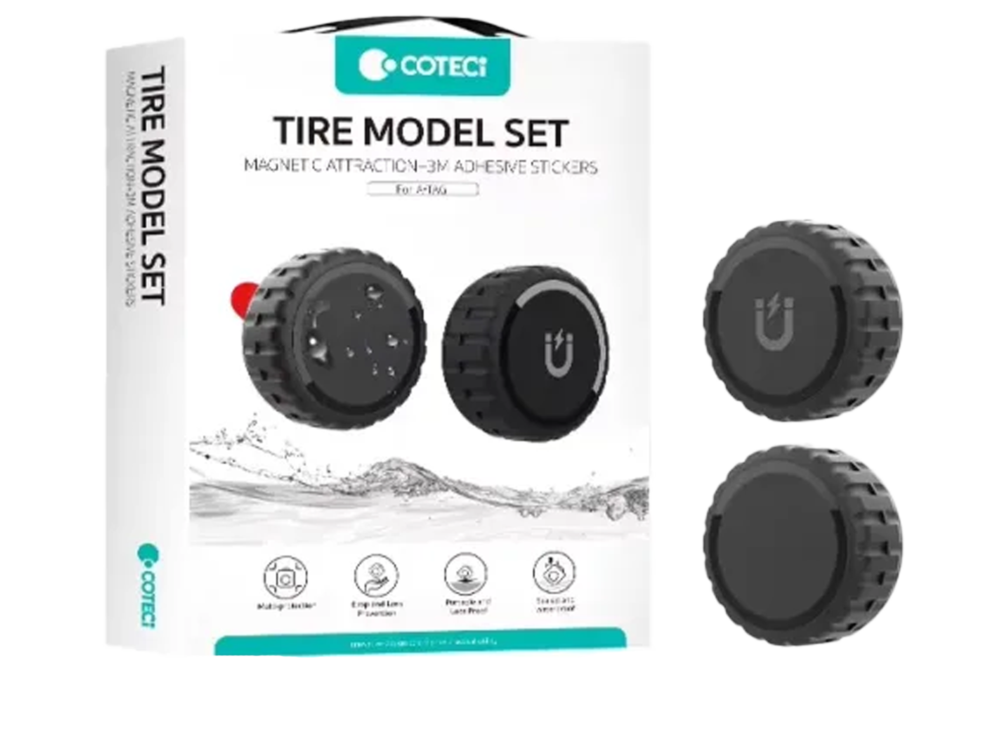 Coteci A*Tag Tire Model Set Magnetic Attraction OT-065 - Best Prices