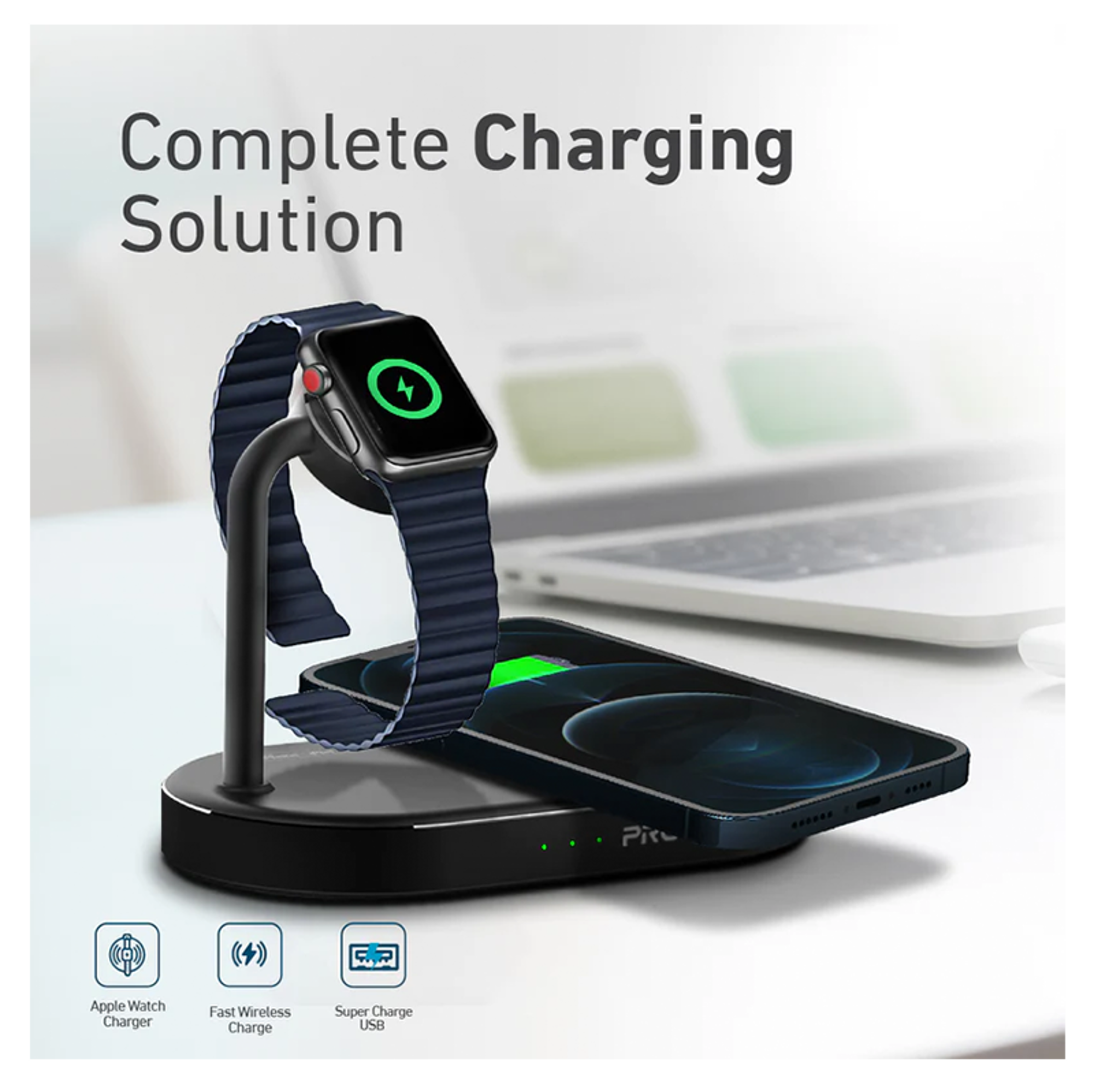 PROMATE Multi Device Wireless Charging Dock - Best Prices